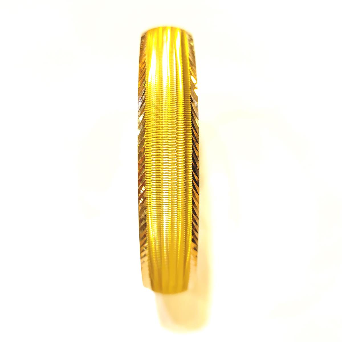 15gr  İşçiliksiz CNC Bilezik 22 Ayar Altın Yatırım ve Tasarruf İçin