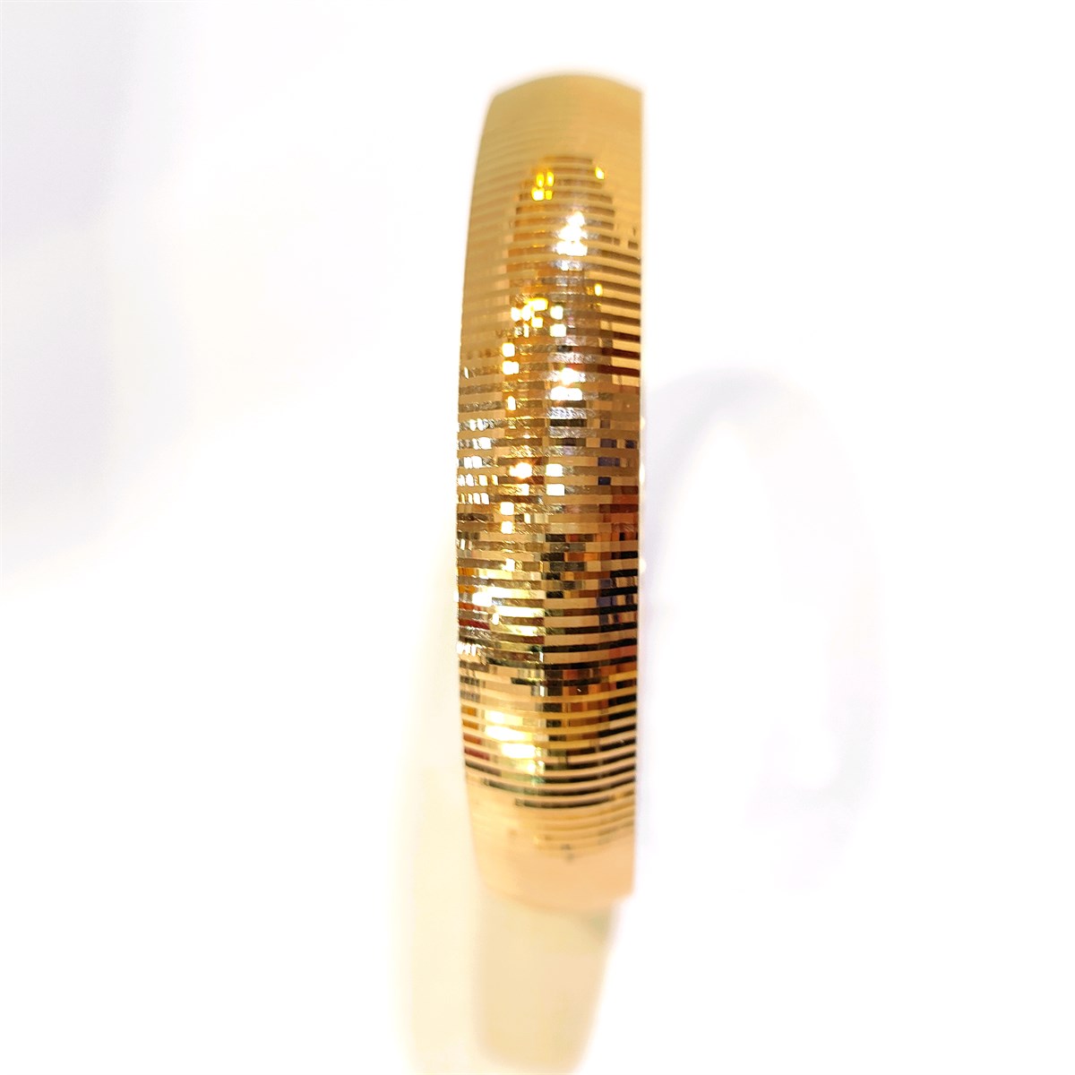 15gr  İşçiliksiz CNC Bilezik 22 Ayar Altın Yatırım ve Tasarruf İçin