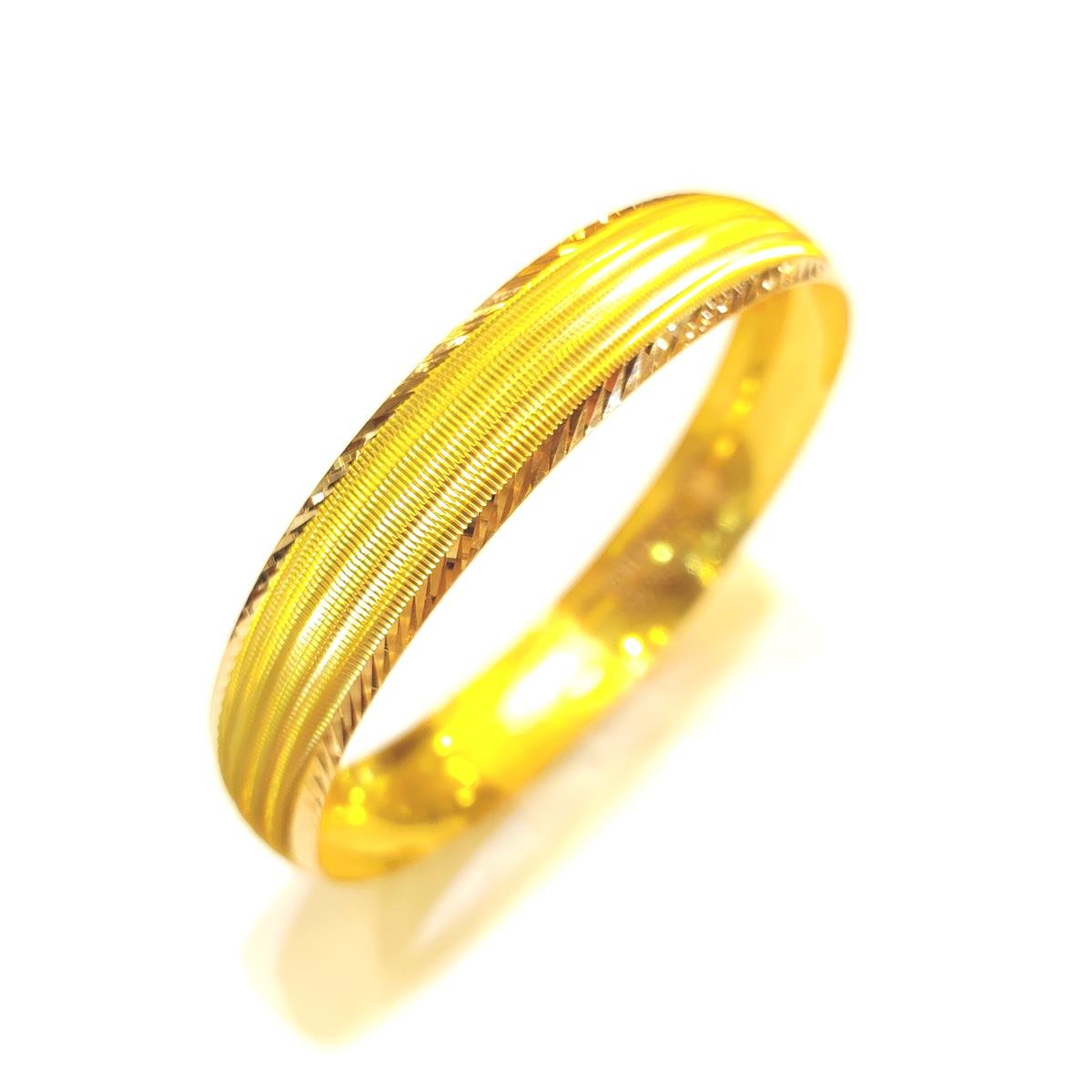 15gr  İşçiliksiz CNC Bilezik 22 Ayar Altın Yatırım ve Tasarruf İçin