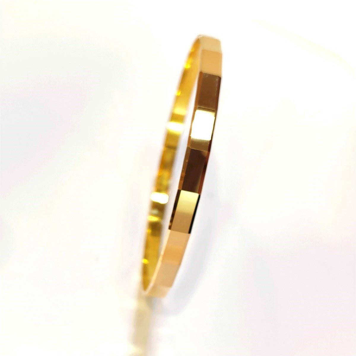 15gr  İşçiliksiz Kedi Merdiveni Ray Bilezik 22 Ayar Altın Yatırım ve Tasarruf İçin