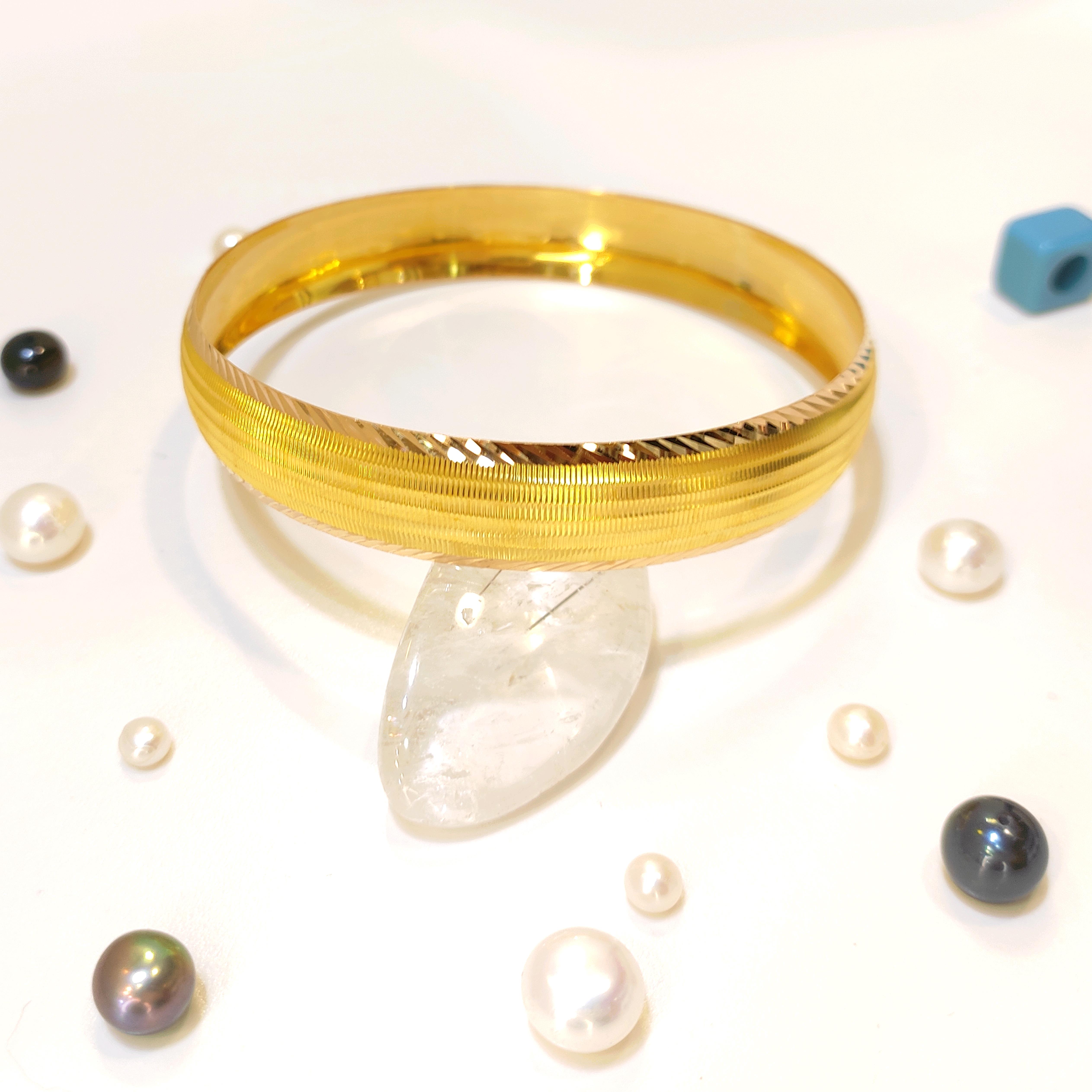 15gr  İşçiliksiz CNC Bilezik 22 Ayar Altın Yatırım ve Tasarruf İçin