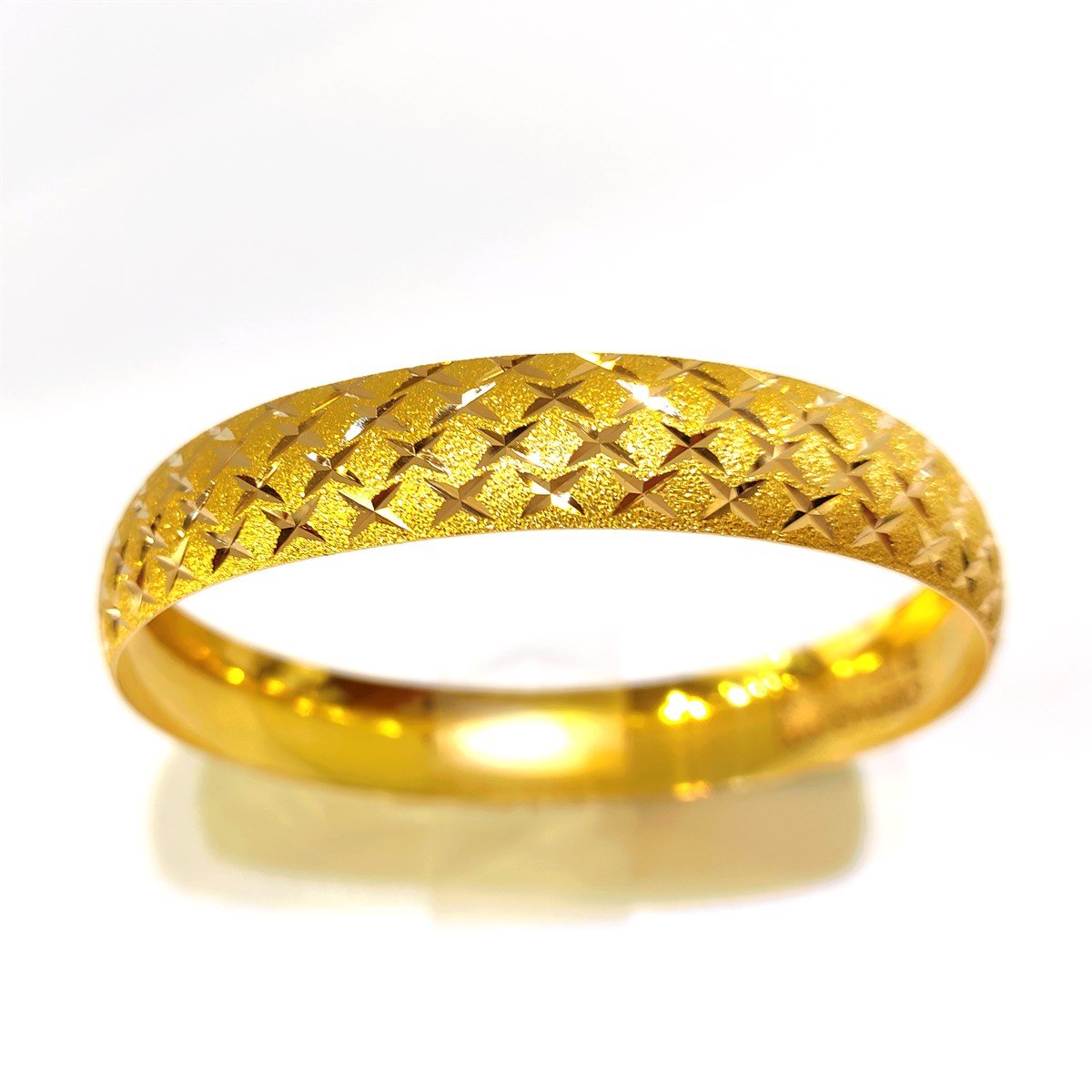 15gr  İşçiliksiz CNC Bilezik 22 Ayar Altın Yatırım ve Tasarruf İçin