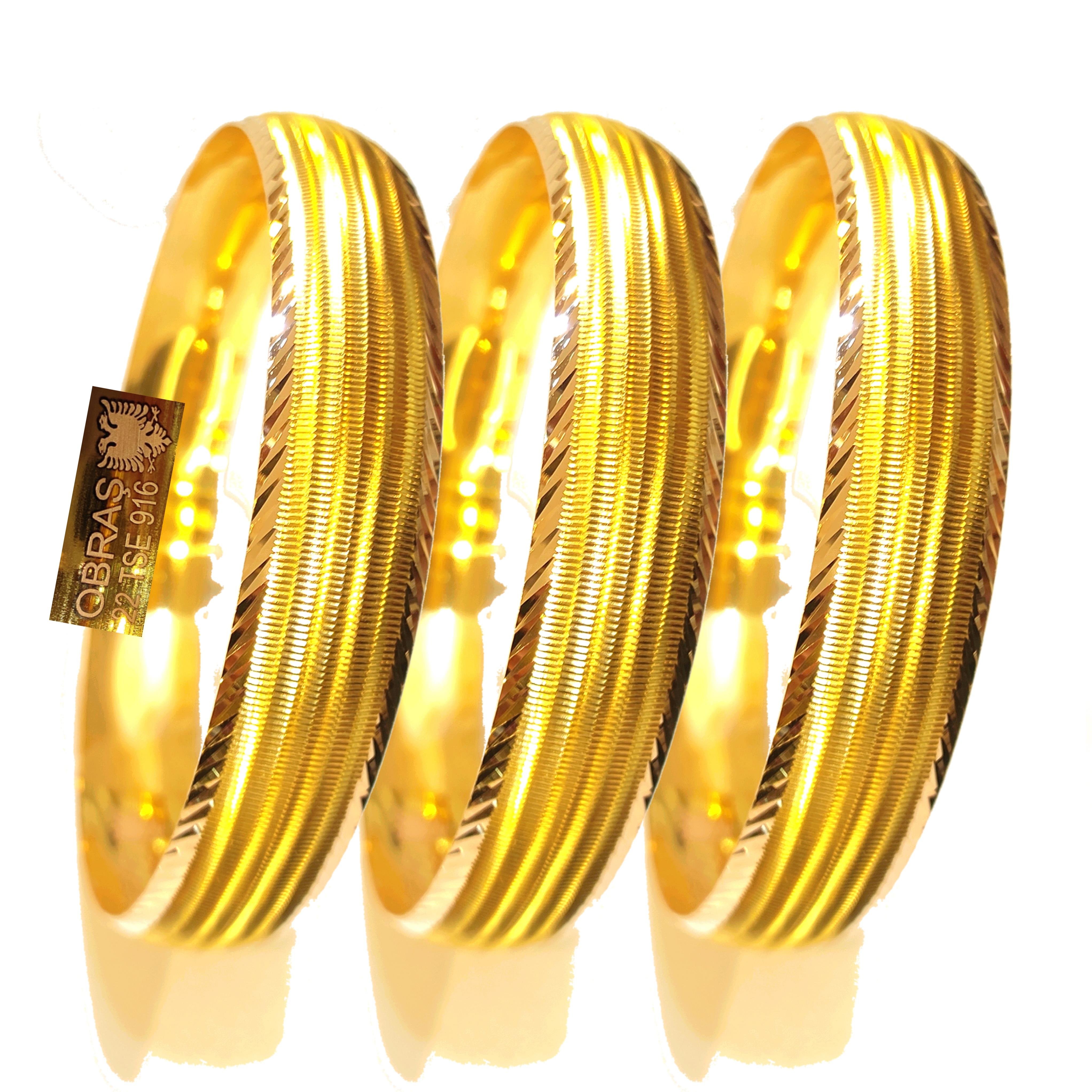 15gr  İşçiliksiz CNC Bilezik 22 Ayar Altın Yatırım ve Tasarruf İçin