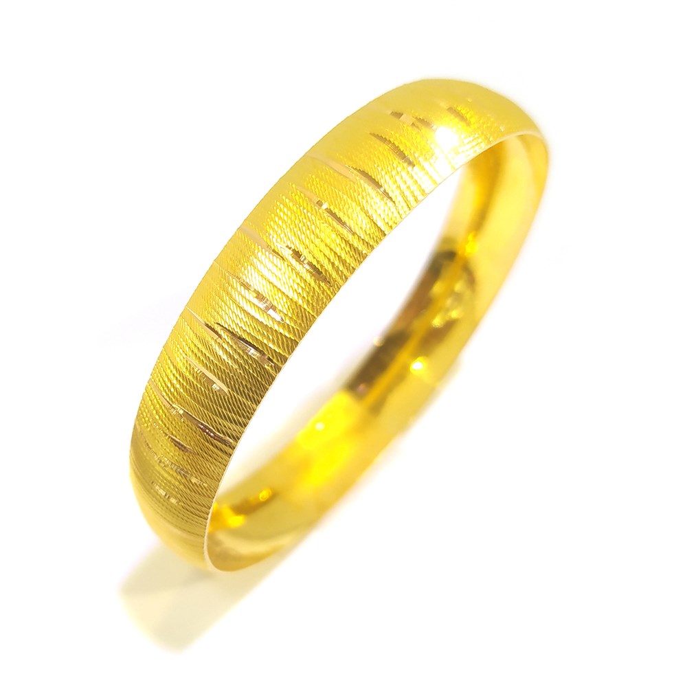 15gr  İşçiliksiz CNC Bilezik 22 Ayar Altın