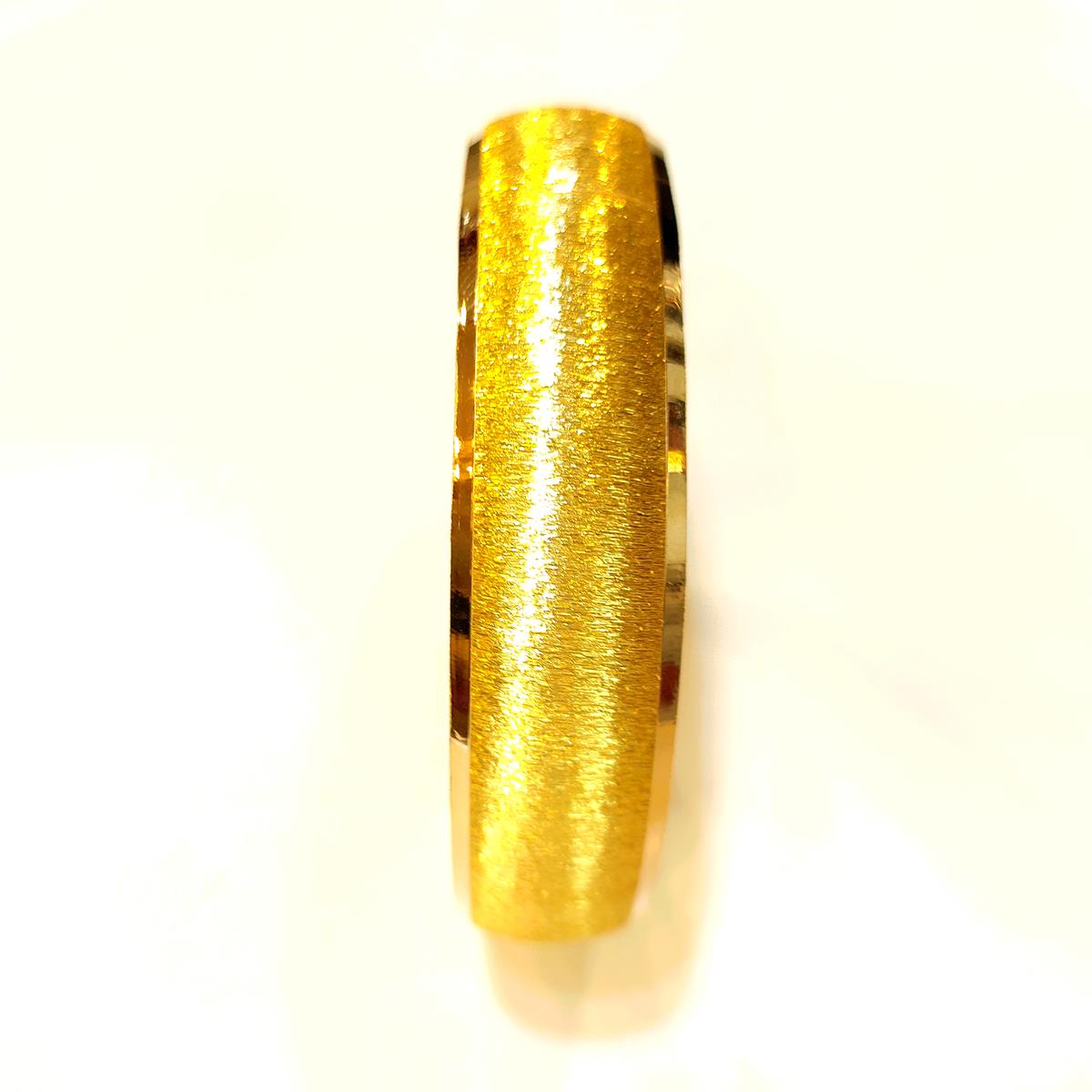 15gr Şarnel Zımparalı Bilezik 22 Ayar Altın Yatırım ve Tasarruf 