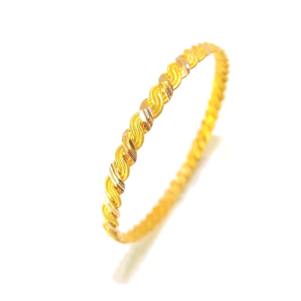 17.5gr İşçiliksiz Buse Burması Bilezik 22 Ayar Yatırım ve Tasarruf İçin