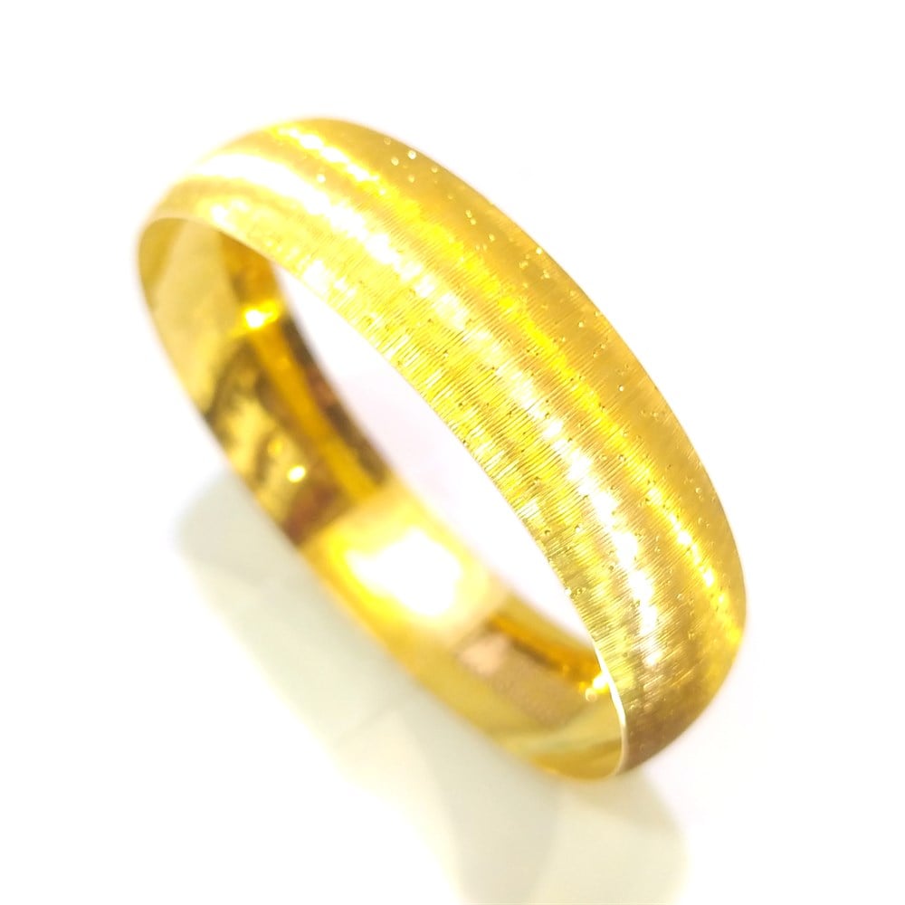 20.00gr Simli İŞÇİLİKSİZ Bilezik 22 Ayar Altın