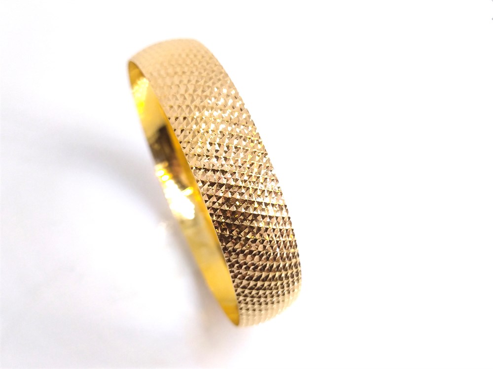 20gr CNC 14mm Bilezik 22 Ayar Altın