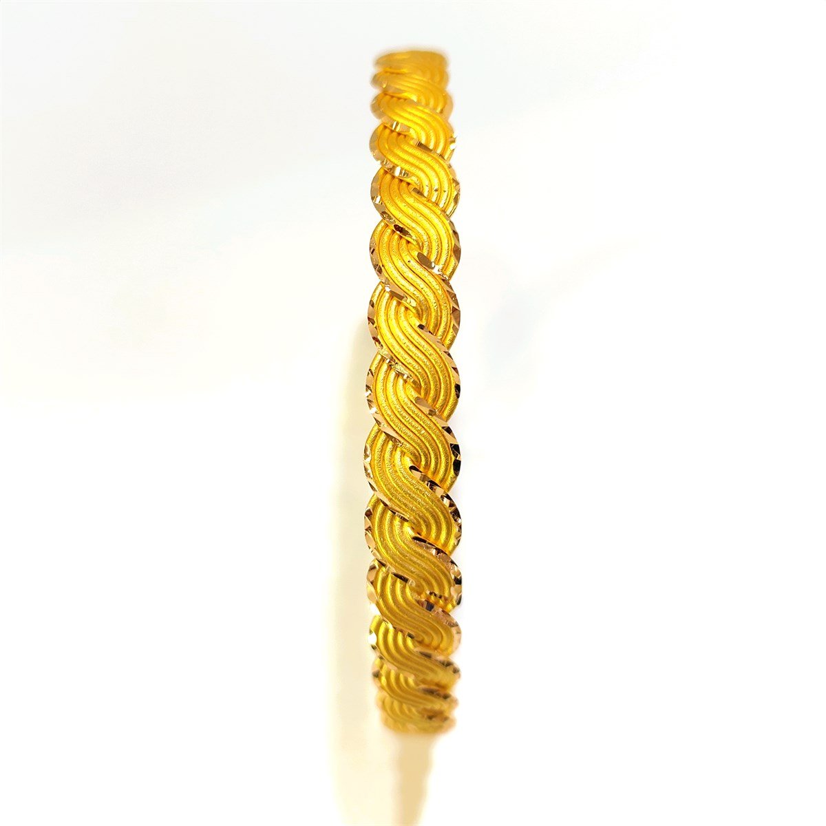 20gr İşçiliksiz On Telli Örgü Bilezik 22 Ayar Altın Yatırım ve Tasarruf İçin