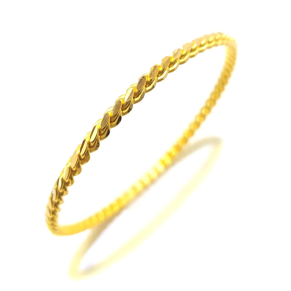 20gr İşçiliksiz Dik Mersin Adana Burması Bilezik 22 Ayar