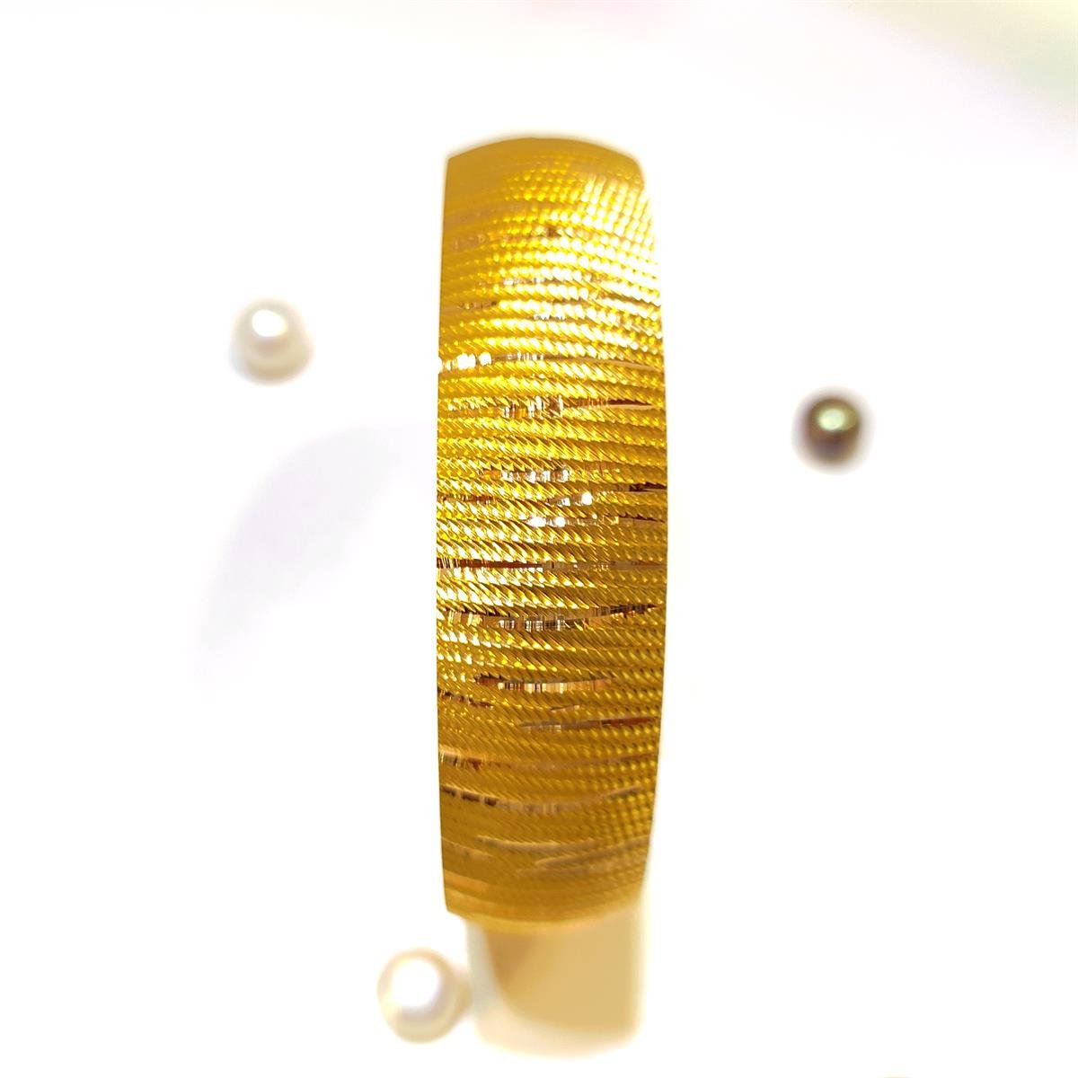 20gr İşçiliksiz CNC Bilezik 22 Ayar Altın Yatırım ve Tasarruf İçin