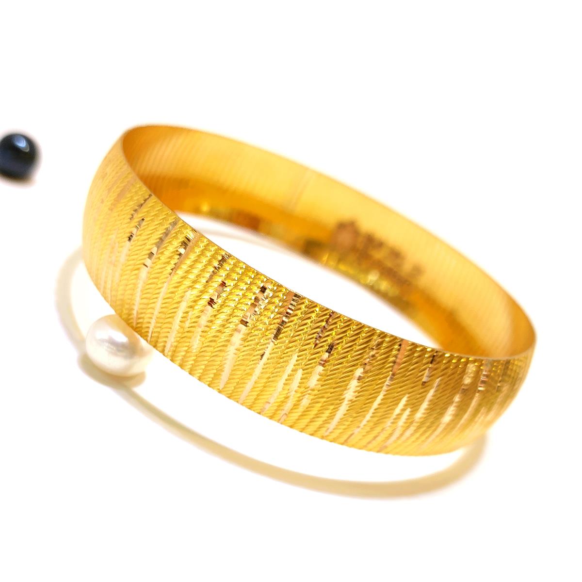 20gr İşçiliksiz CNC Bilezik 22 Ayar Altın Yatırım ve Tasarruf İçin