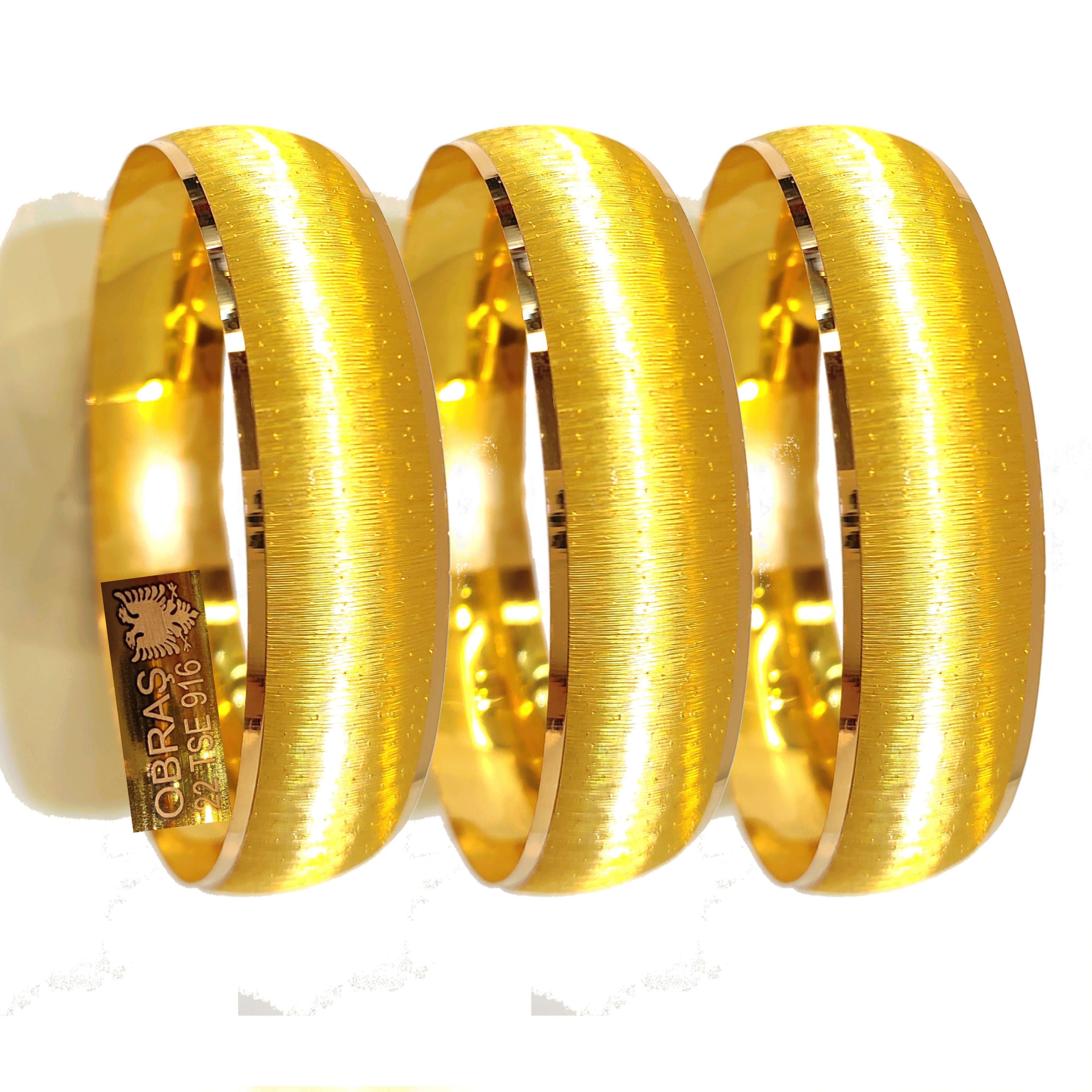 20gr İşçiliksiz CNC Bilezik 22 Ayar Altın