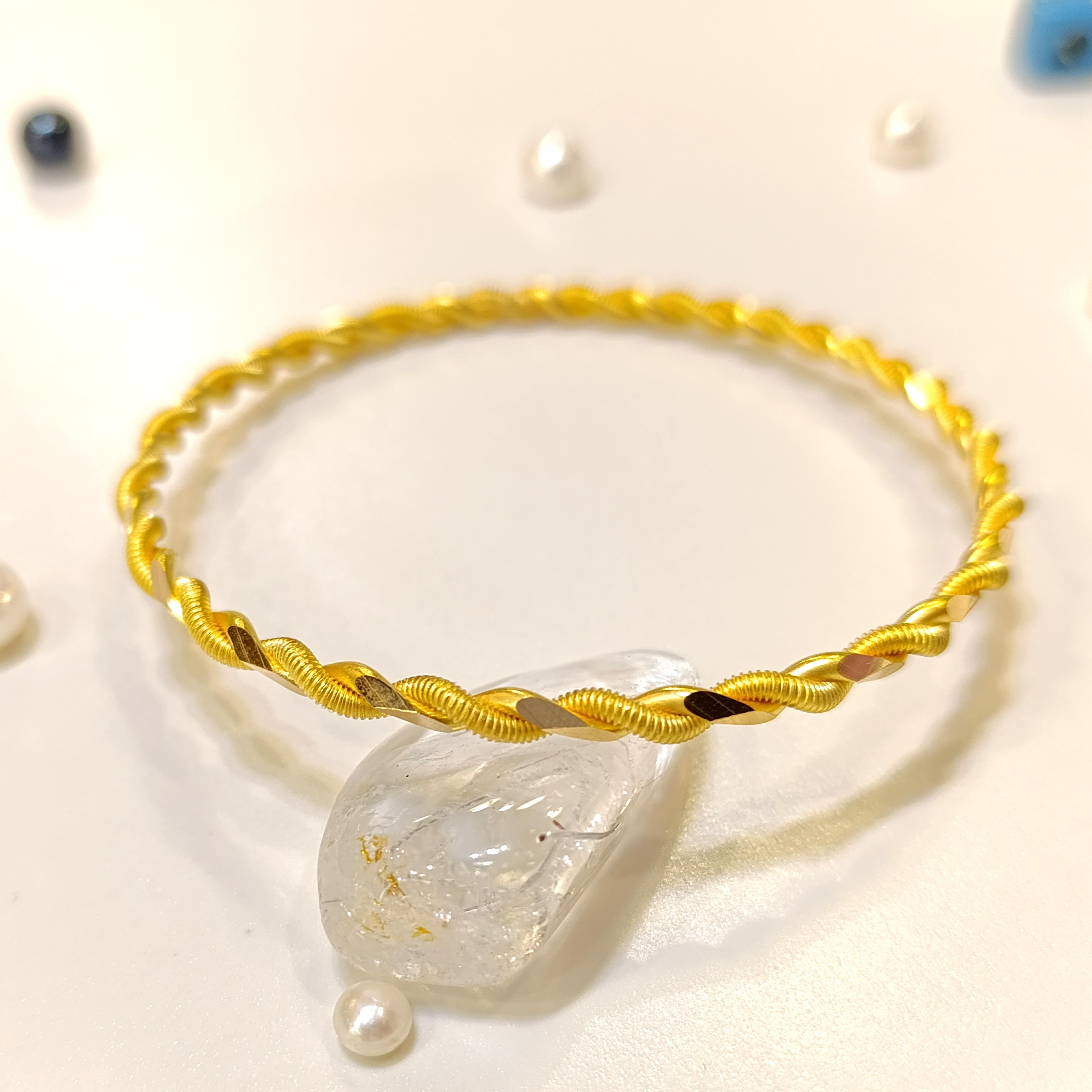 20gr İşçiliksiz İkili Klavuz Burma Bilezik 22 Ayar Yatırım ve Tasarruf