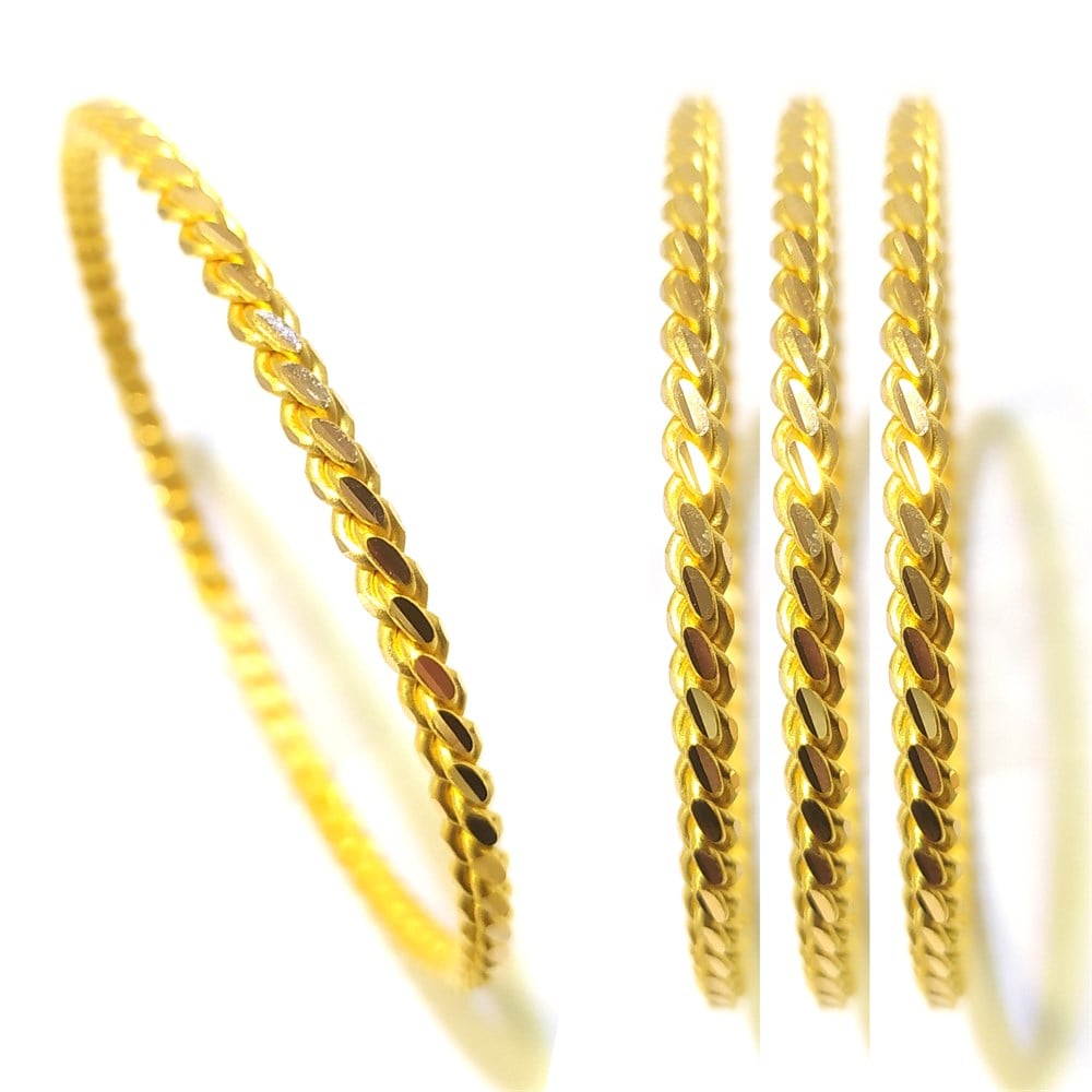 20gr İşçiliksiz Dik Mersin Adana Burması Bilezik 22 Ayar