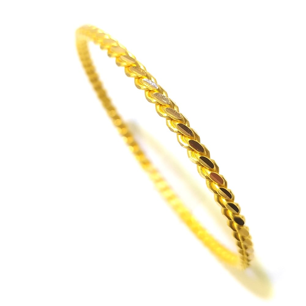 20gr İşçiliksiz Dik Mersin Adana Burması Bilezik 22 Ayar