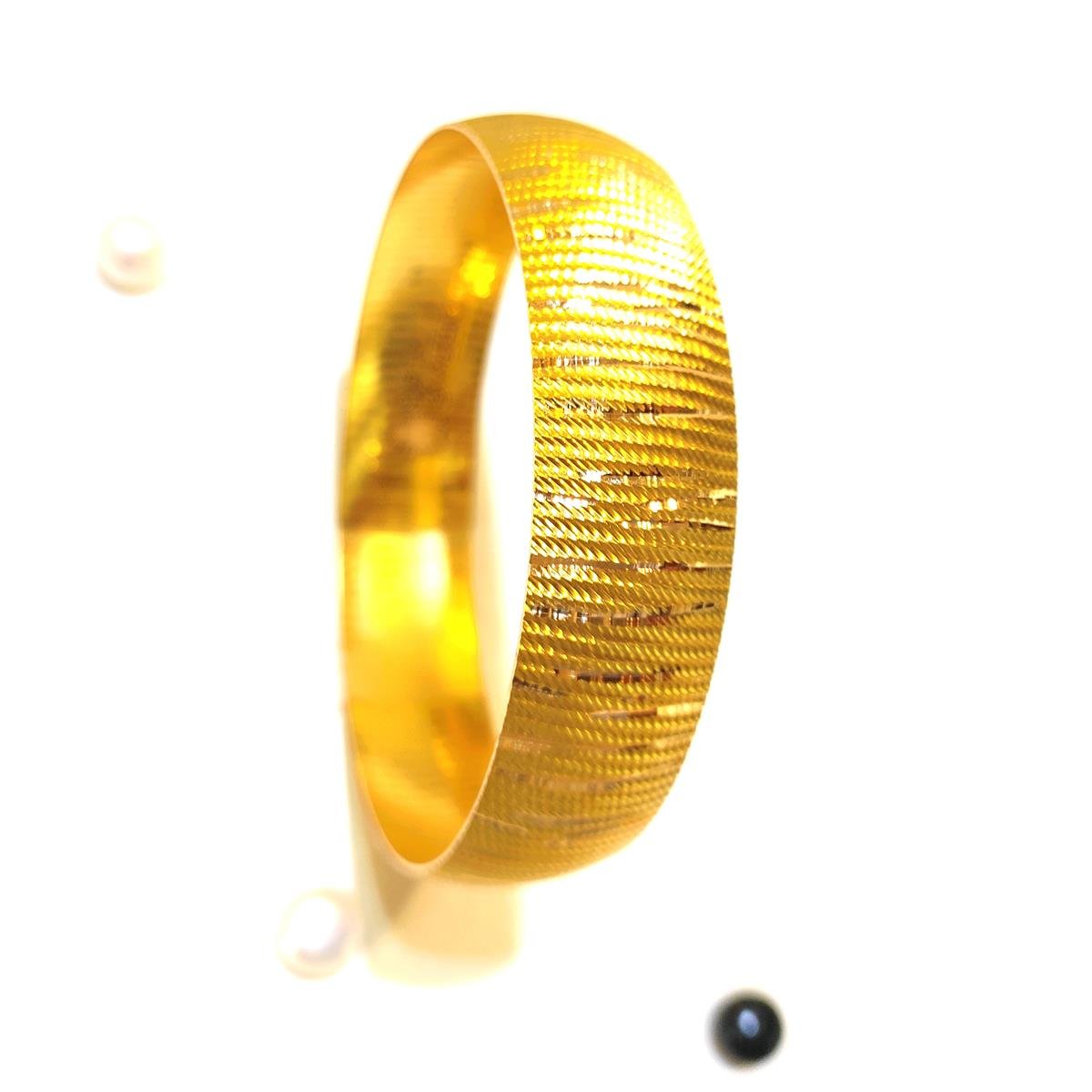 20gr İşçiliksiz CNC Bilezik 22 Ayar Altın Yatırım ve Tasarruf İçin