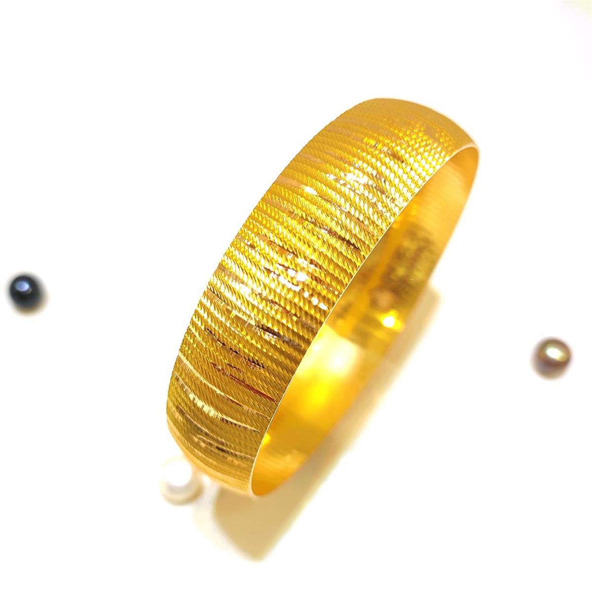 20gr İşçiliksiz CNC Bilezik 22 Ayar Altın Yatırım ve Tasarruf İçin