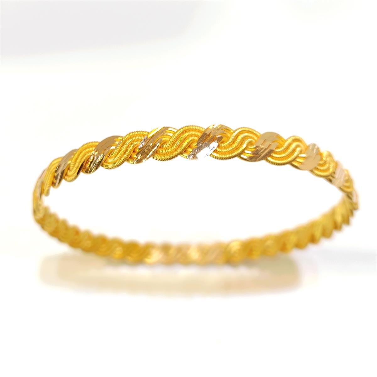 20gr İşçiliksiz Buse Altı Telli Burma Bilezik 22 Ayar Tasarruf ve Yatırım