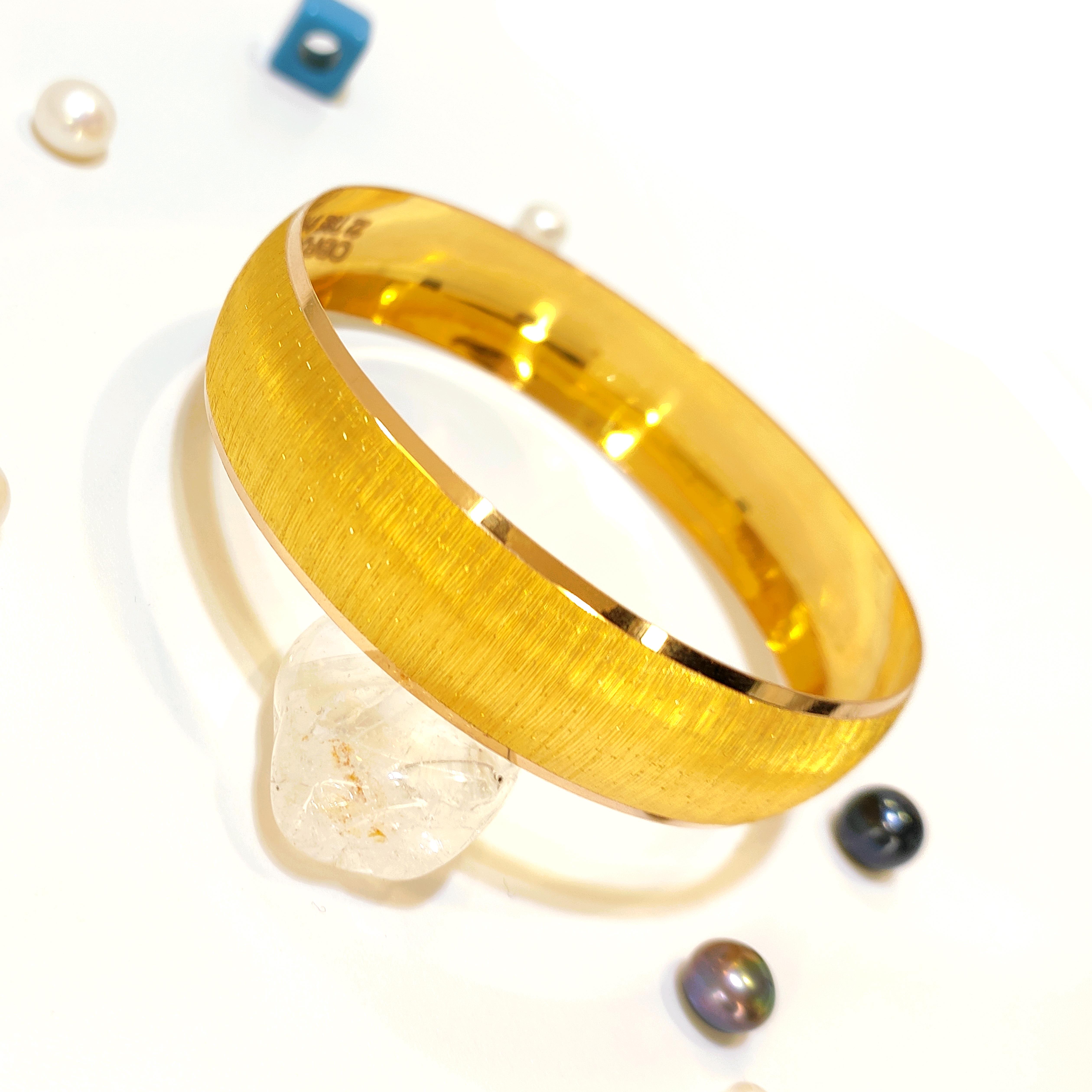 20gr İşçiliksiz CNC Bilezik 22 Ayar Altın