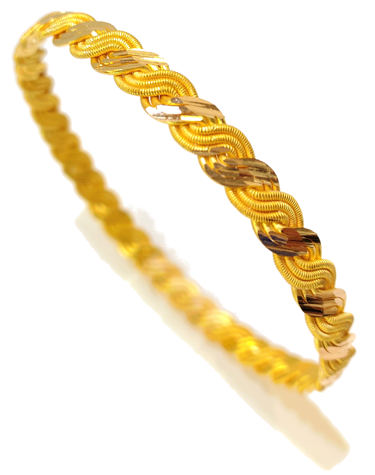 20gr İşçiliksiz Buse Altı Telli Burma Bilezik 22 Ayar Tasarruf ve Yatırım