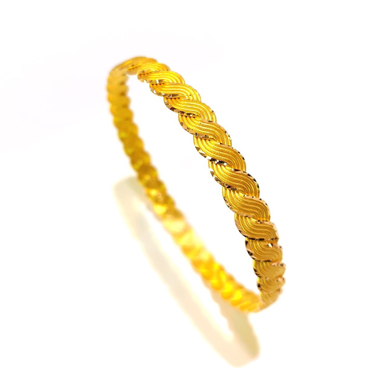 20gr İşçiliksiz On Telli Örgü Bilezik 22 Ayar Altın Yatırım ve Tasarruf İçin