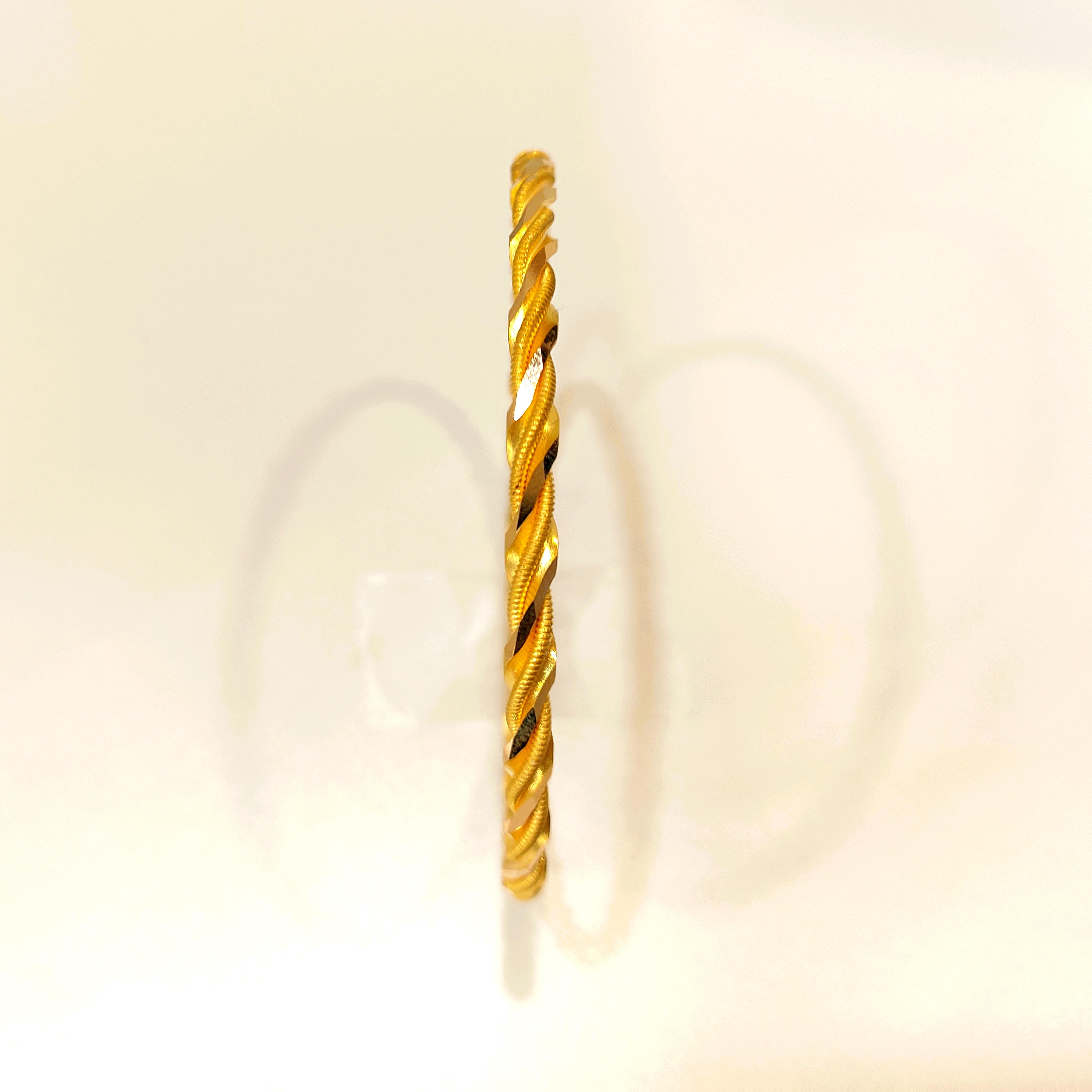 22.50gr İşçiliksiz Laz Burma Bilezik 22 Ayar Tasarruf ve Yatırım