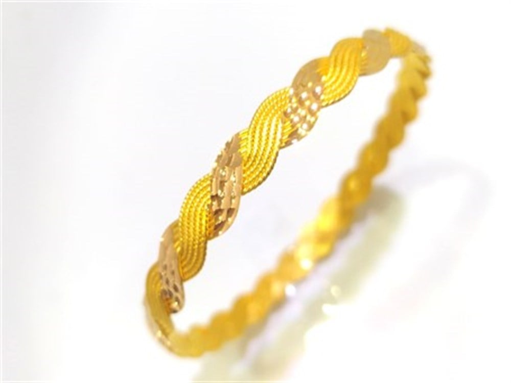 25.00gr  işçiliksiz 10 Telli Bilezik 22 Ayar Altın