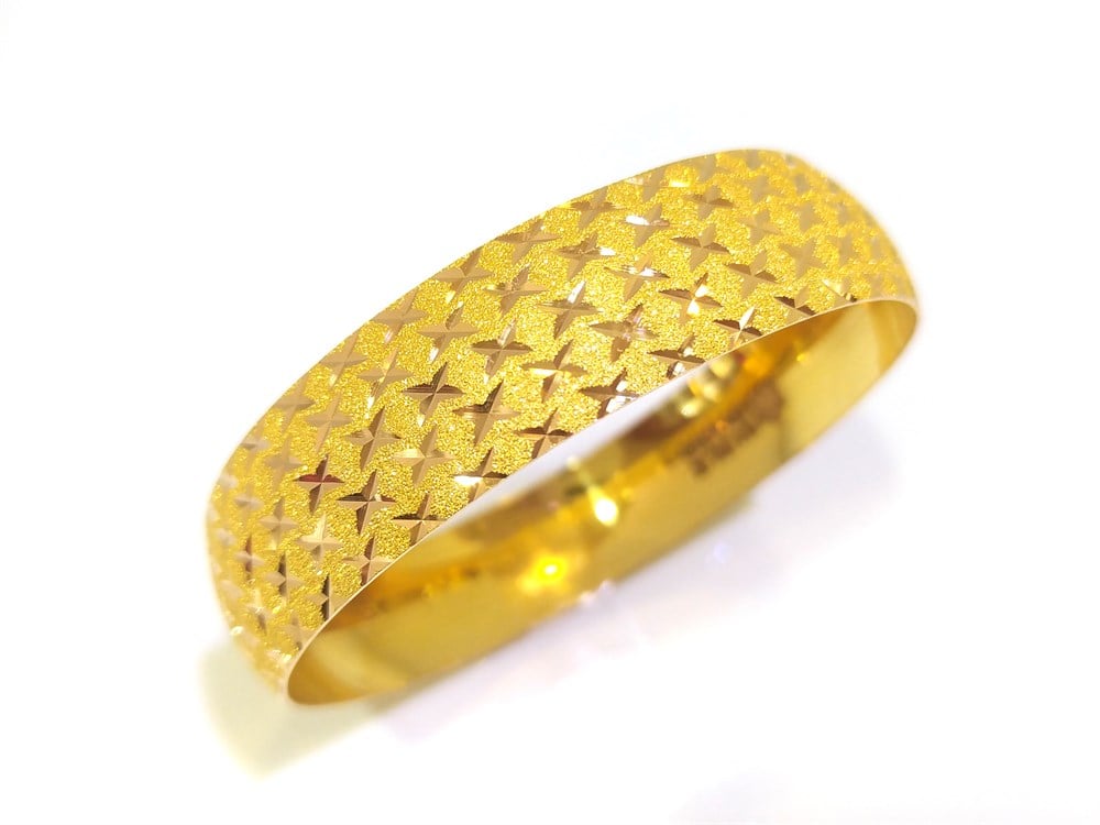 25.00gr  işçiliksiz Bilezik 22 Ayar Altın