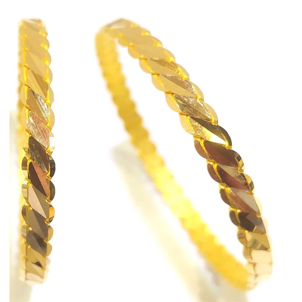 25,00gr İşçiliksiz Mersin Adana Üç Telli Burma Bilezik 22 Ayar