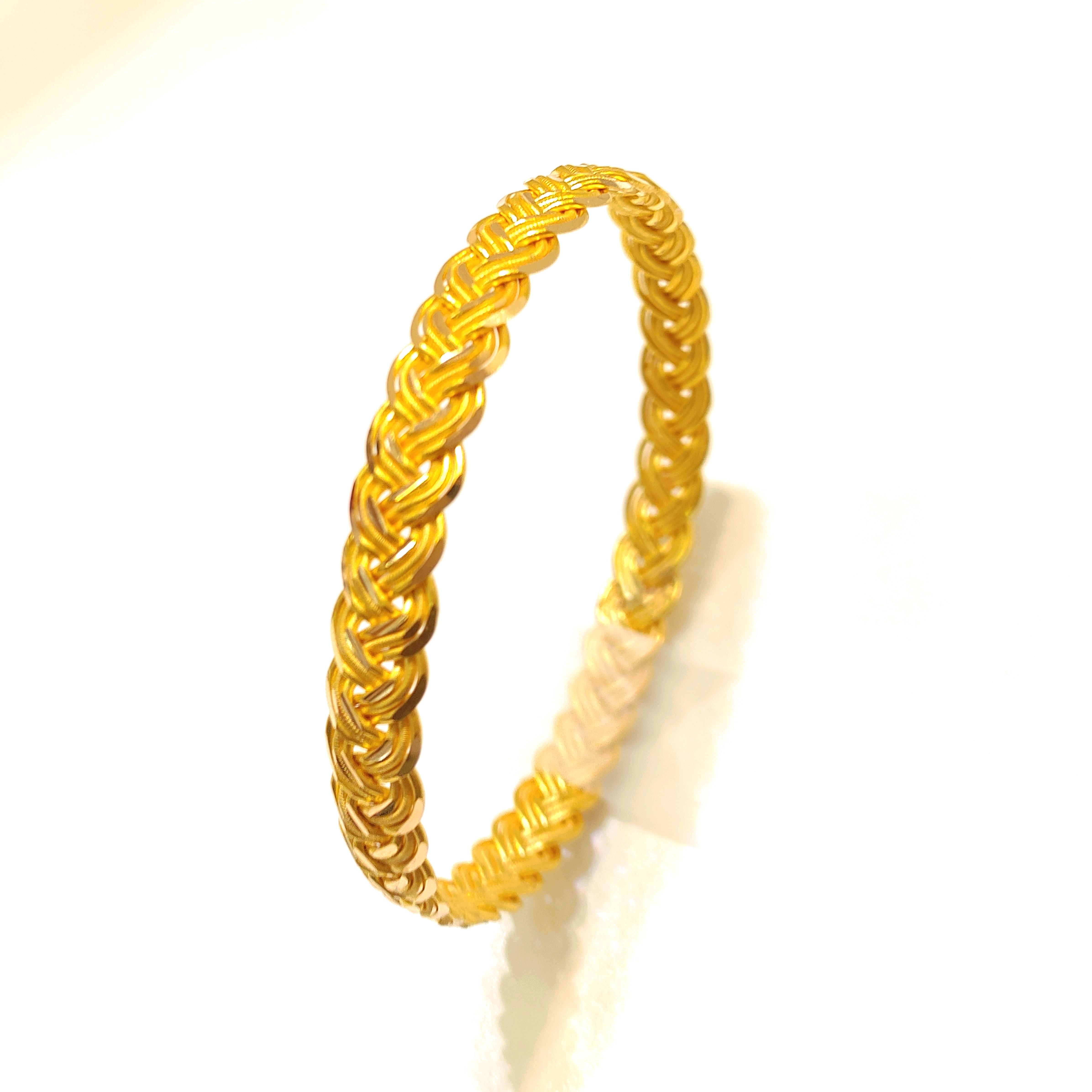 25gr İşçiliksiz Saç Örgüsü Burma Bilezik 22 Ayar Tasarruf ve Yatırım