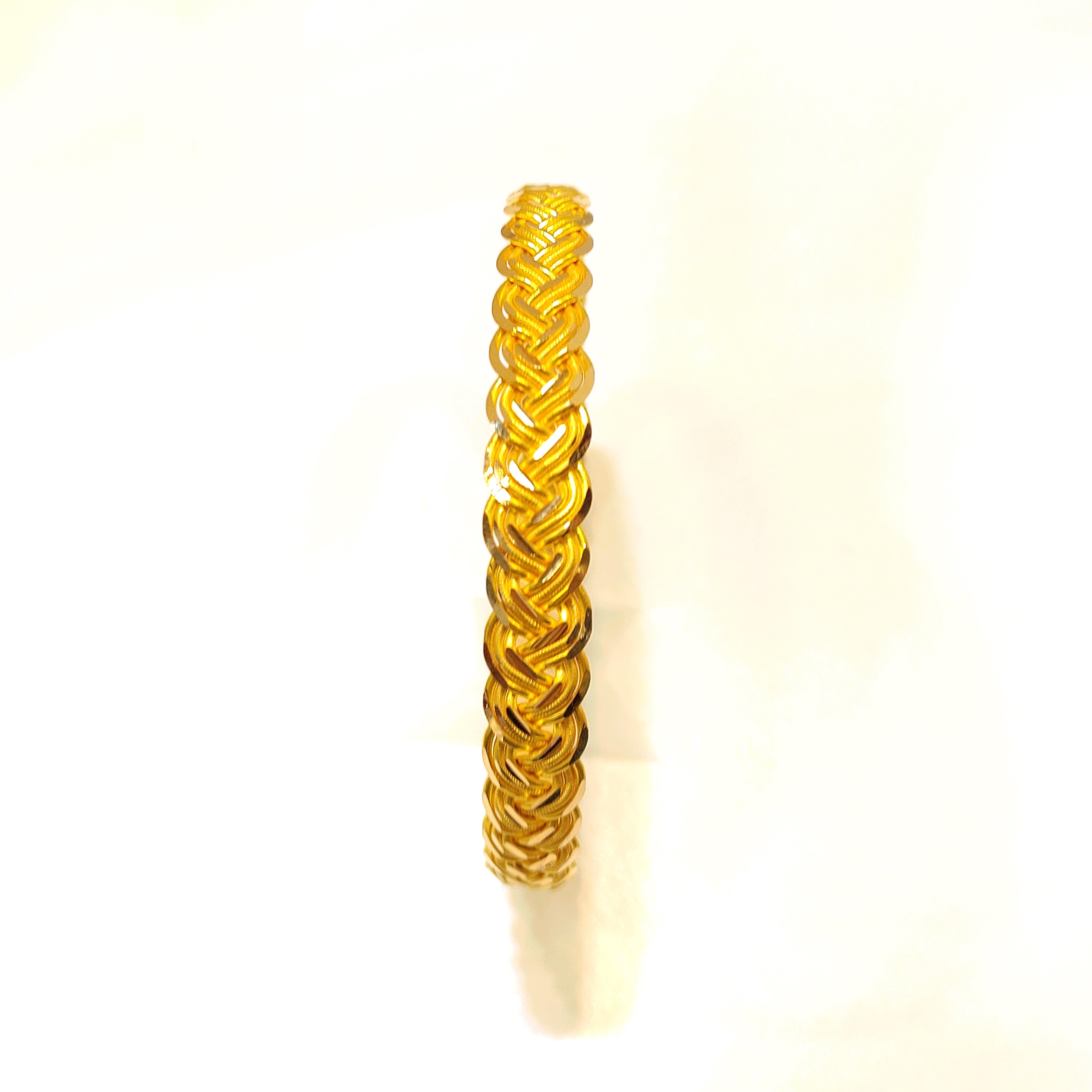 25gr İşçiliksiz Saç Örgüsü Burma Bilezik 22 Ayar Tasarruf ve Yatırım