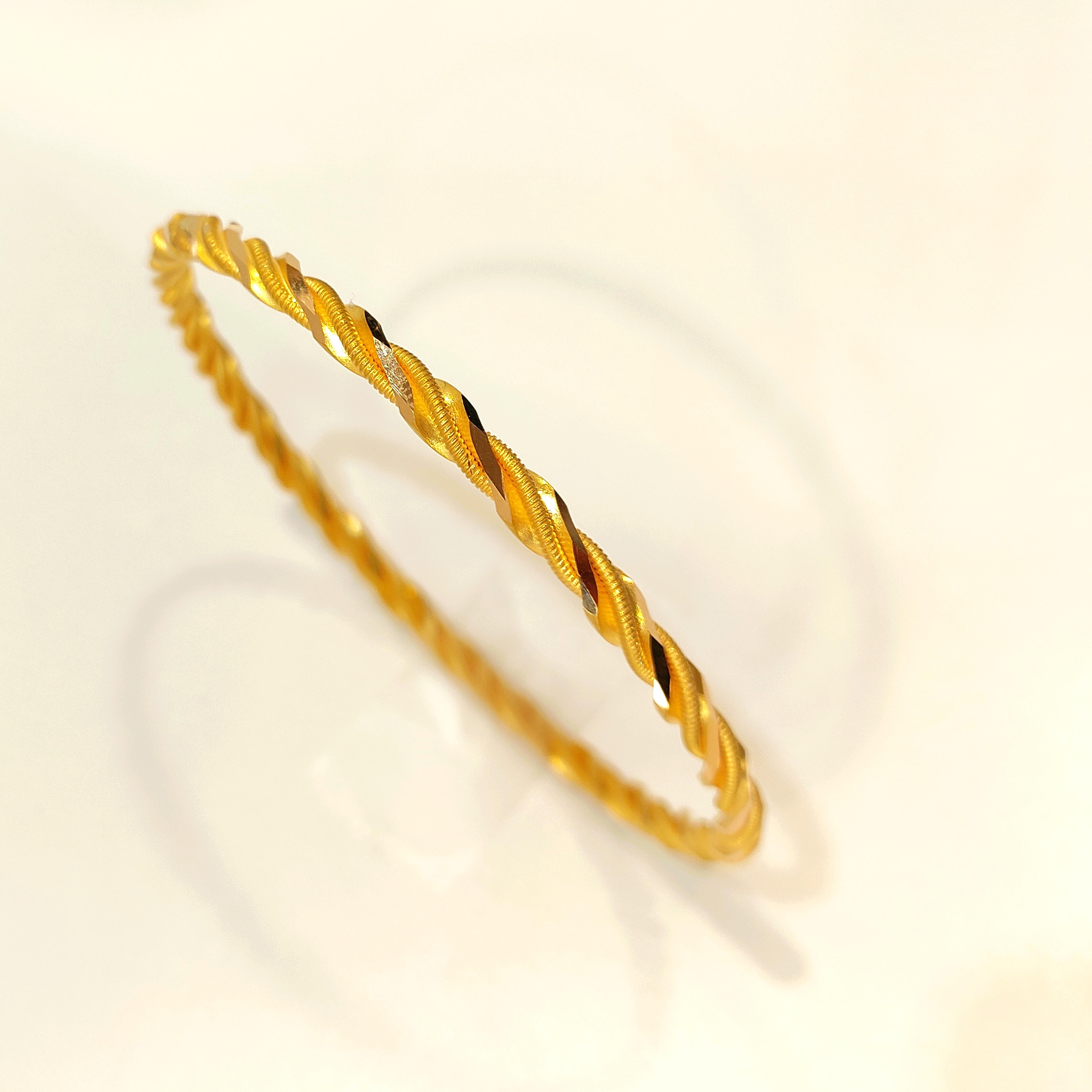 25gr İşçiliksiz Laz Burma Bilezik 22 Ayar Tasarruf ve Yatırım