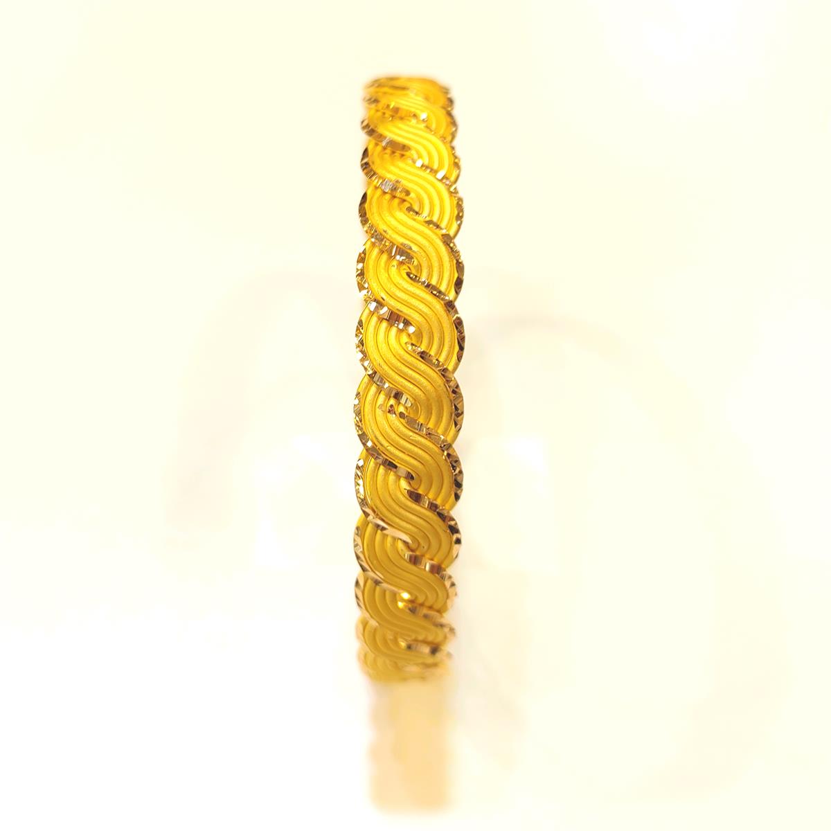 25gr İşçiliksiz Örgü Bilezik 22 Ayar Altın Yatırım ve Tasarruf İçin