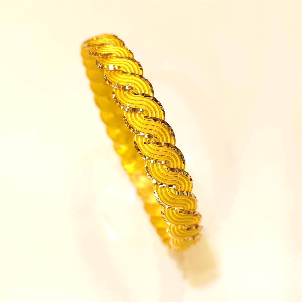 25gr İşçiliksiz Örgü Bilezik 22 Ayar Altın Yatırım ve Tasarruf İçin