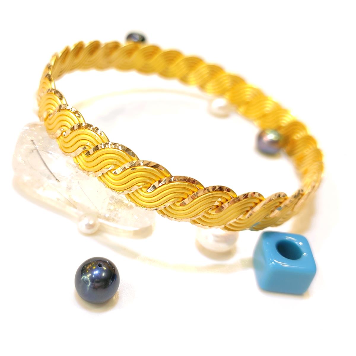 25gr İşçiliksiz Örgü Bilezik 22 Ayar Altın Yatırım ve Tasarruf İçin