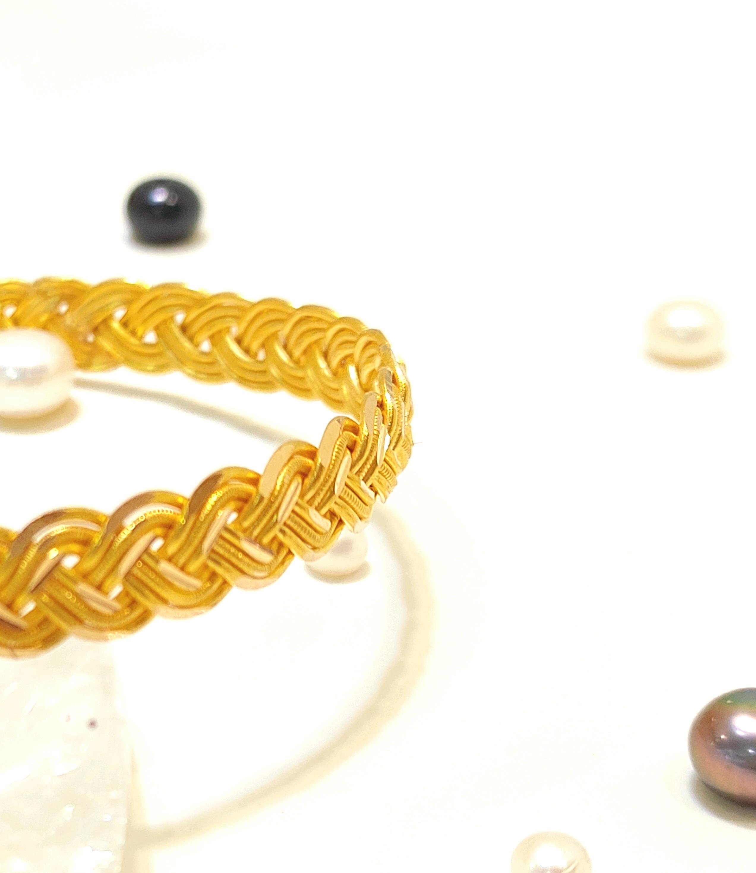 25gr İşçiliksiz Saç Örgüsü Burma Bilezik 22 Ayar Tasarruf ve Yatırım