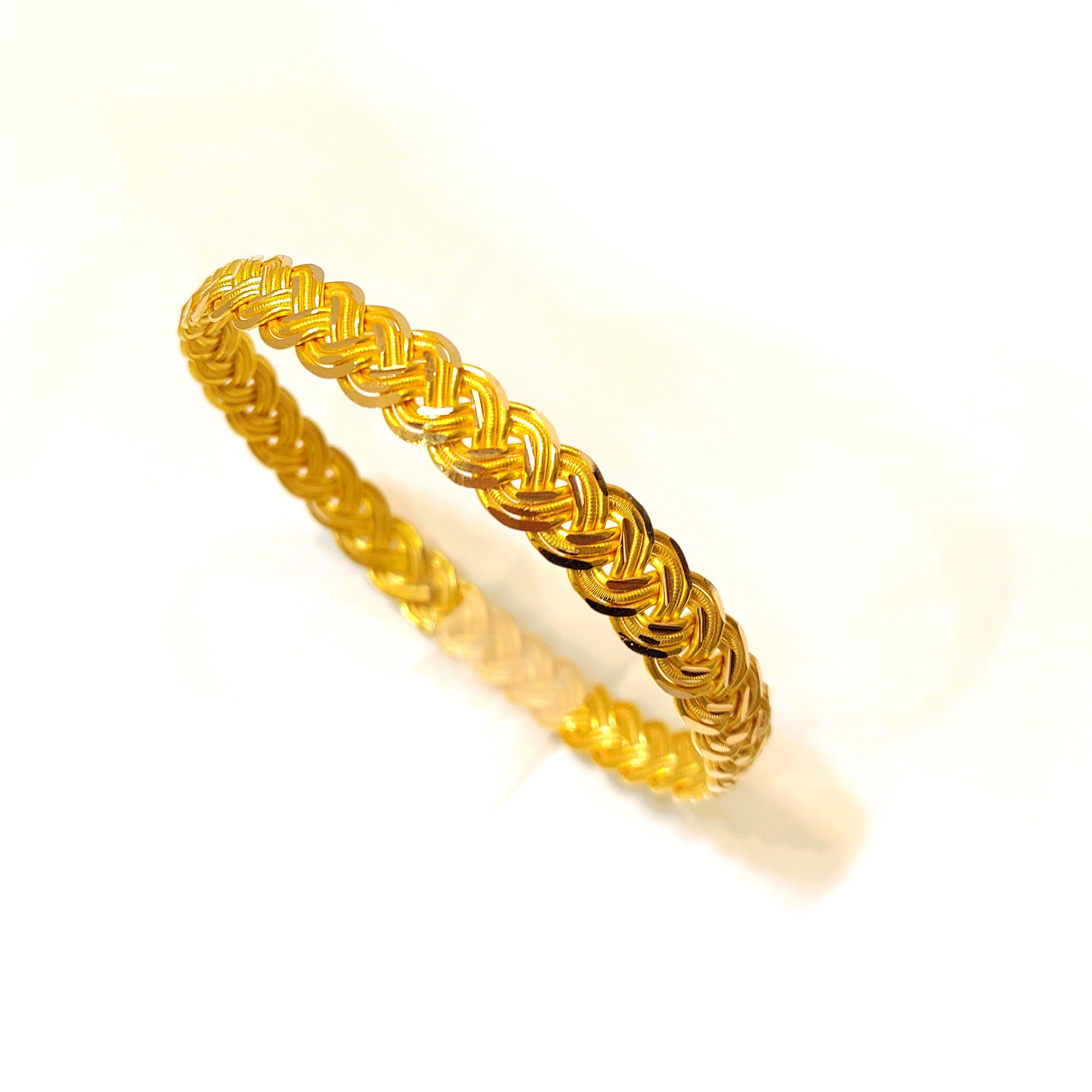 25gr İşçiliksiz Saç Örgüsü Burma Bilezik 22 Ayar Tasarruf ve Yatırım