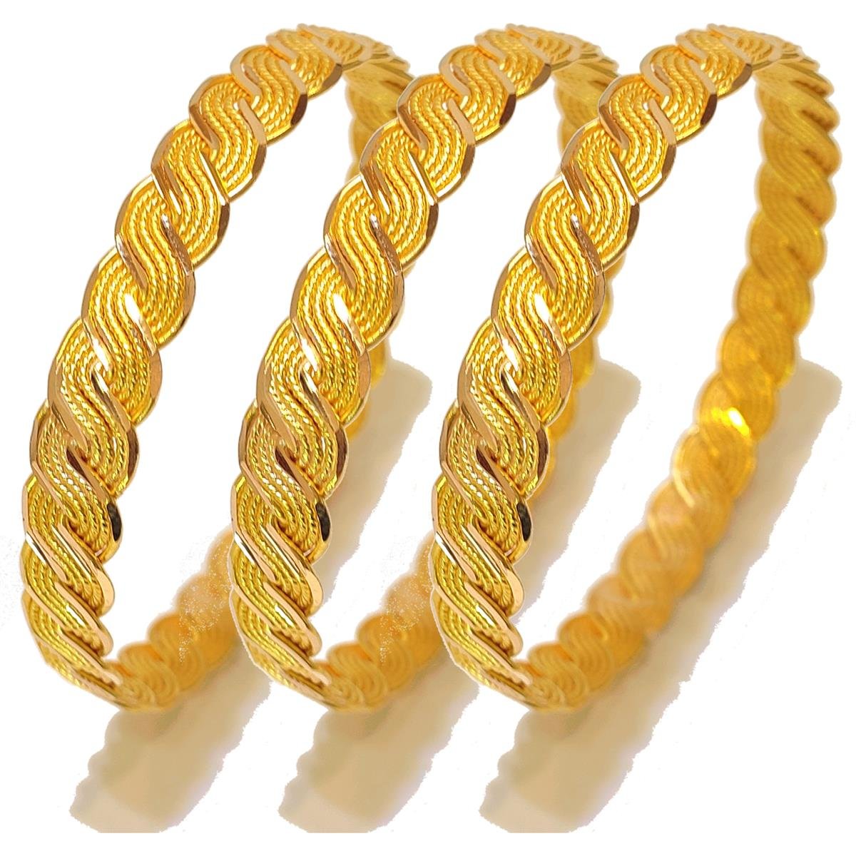 25gr İşçiliksiz On Telli Örgü Burma Bilezik 22 Ayar Yatırım ve Tasarruf İçin