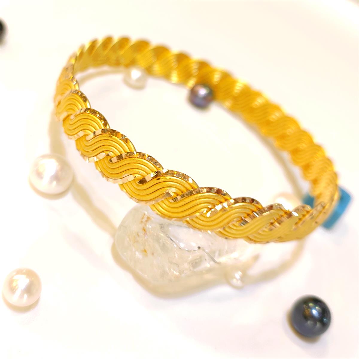 25gr İşçiliksiz Örgü Bilezik 22 Ayar Altın Yatırım ve Tasarruf İçin