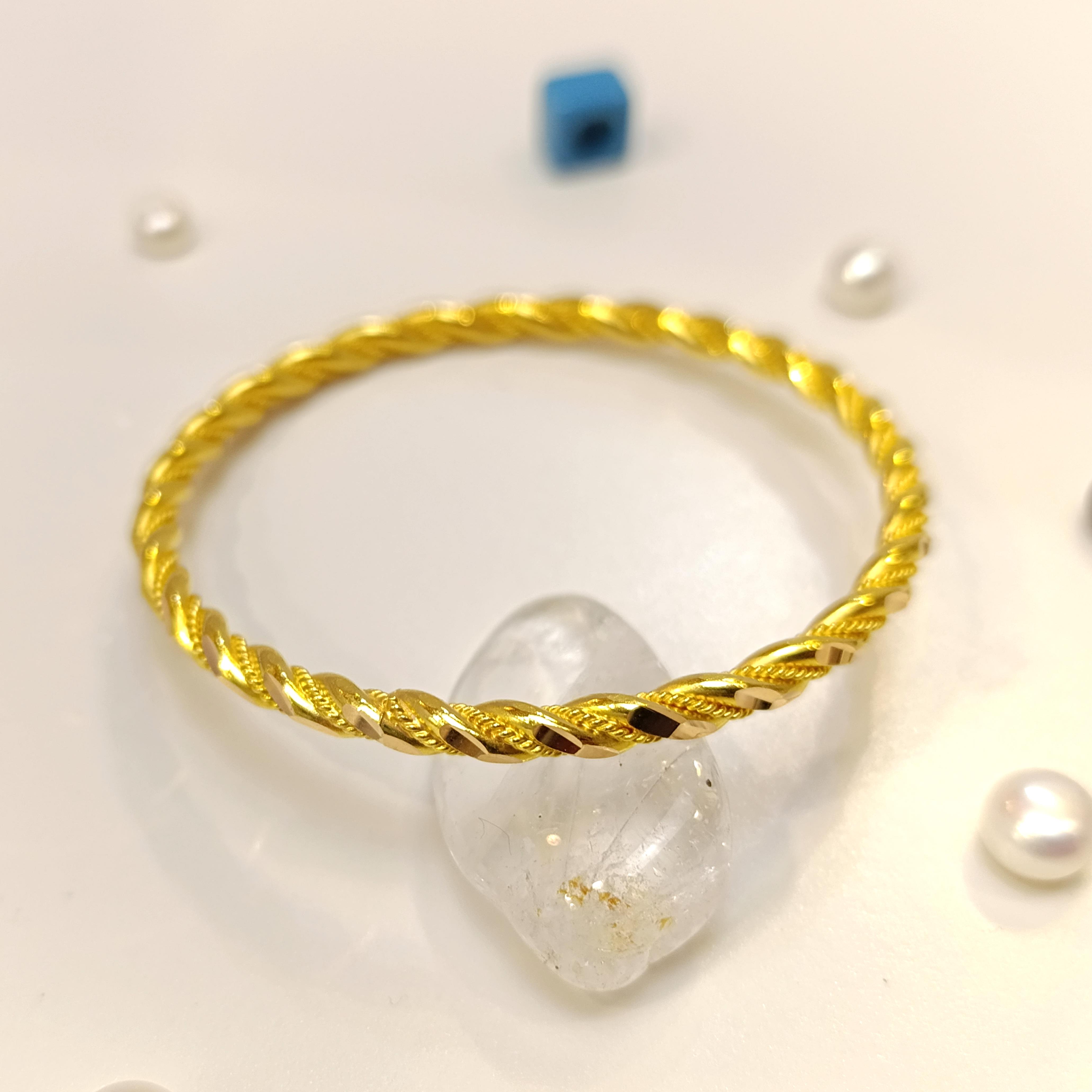 30gr  işçiliksiz Burma Bilezik 22 Ayar Altın Yatırım ve Tasarruf 