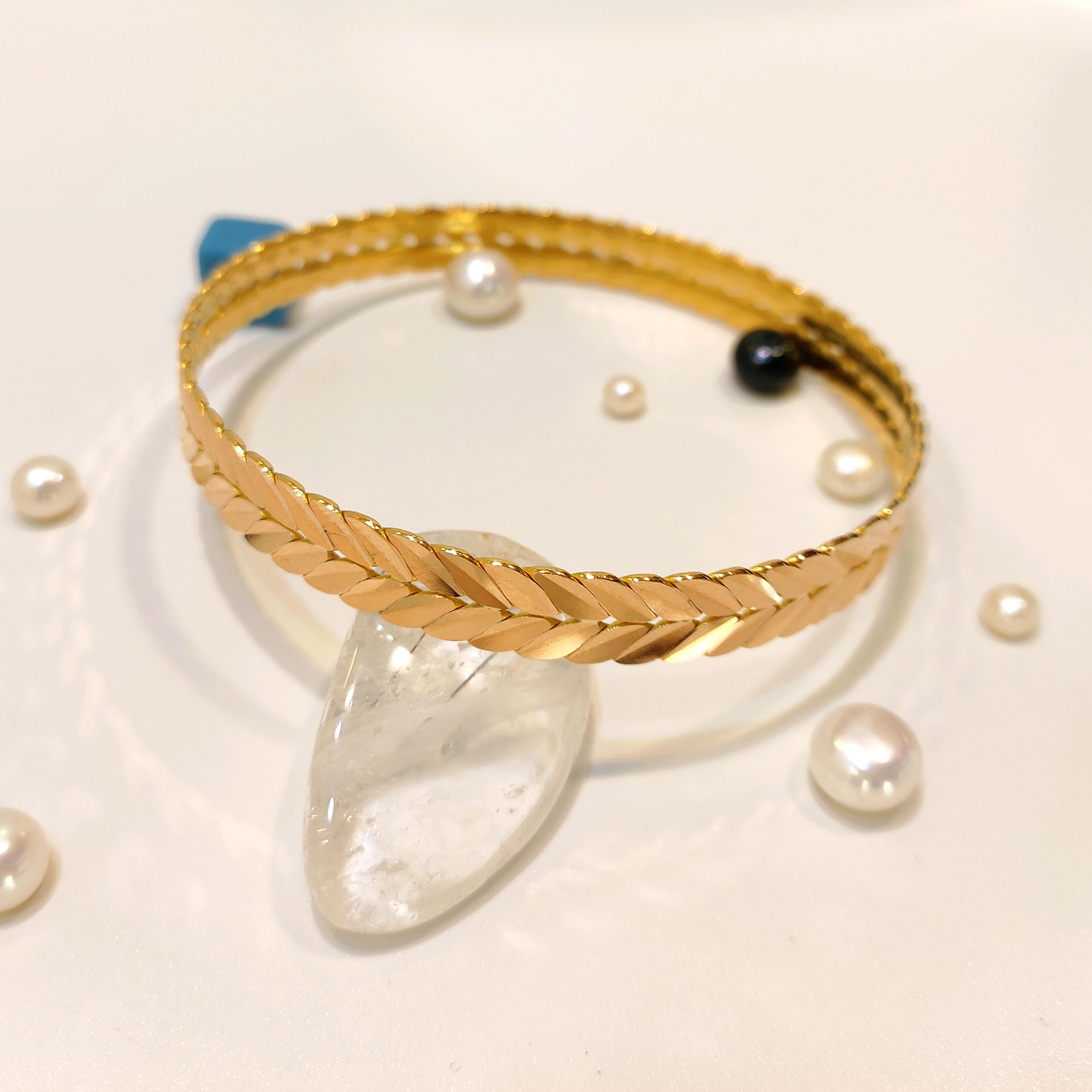 30gr  işçiliksiz Başak Burma Bilezik 22 Ayar Altın Yatırım ve Tasarruf İçin