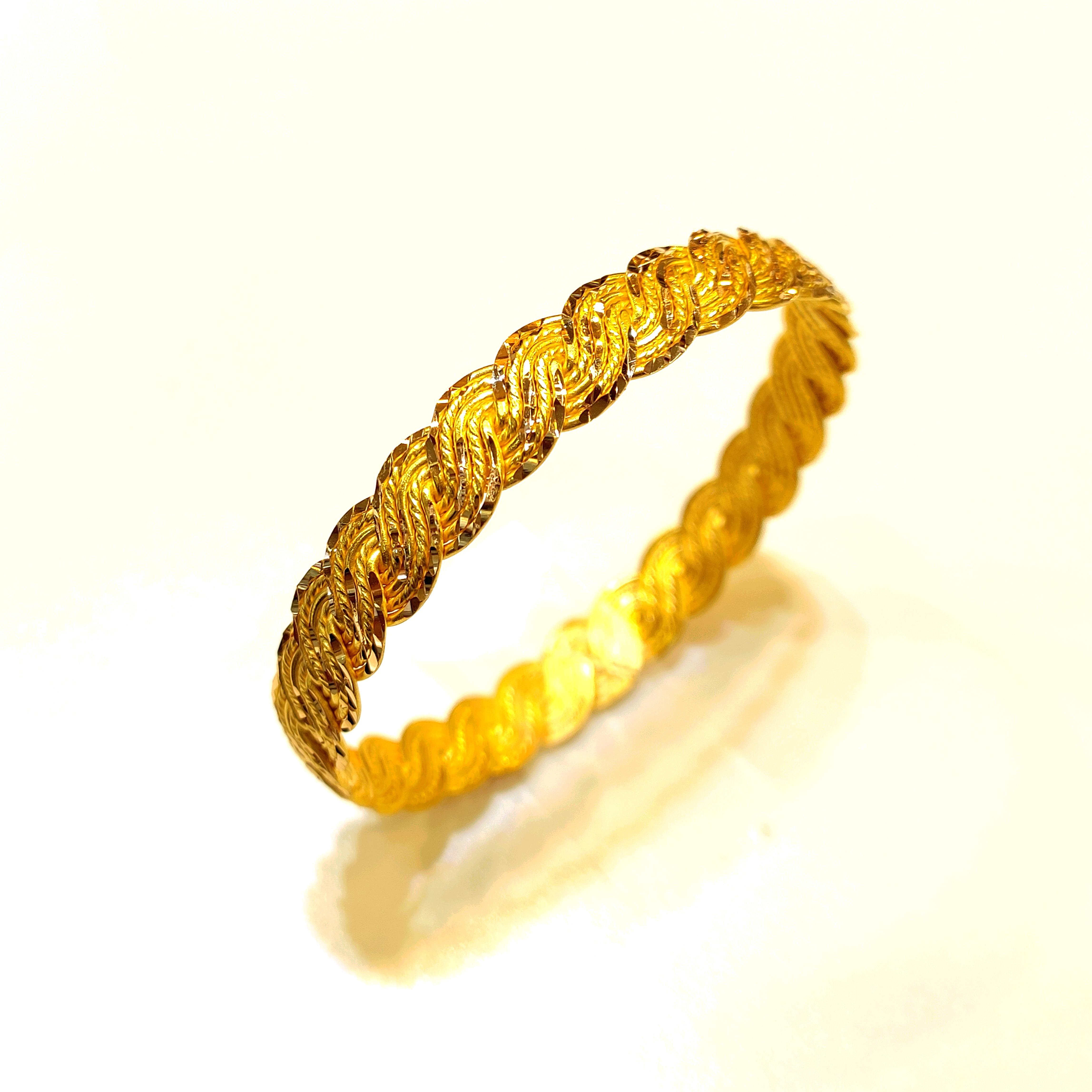 30gr  işçiliksiz Kalemli Buse Bilezik 22 Ayar Altın Yatırım ve Tasarruf İçin