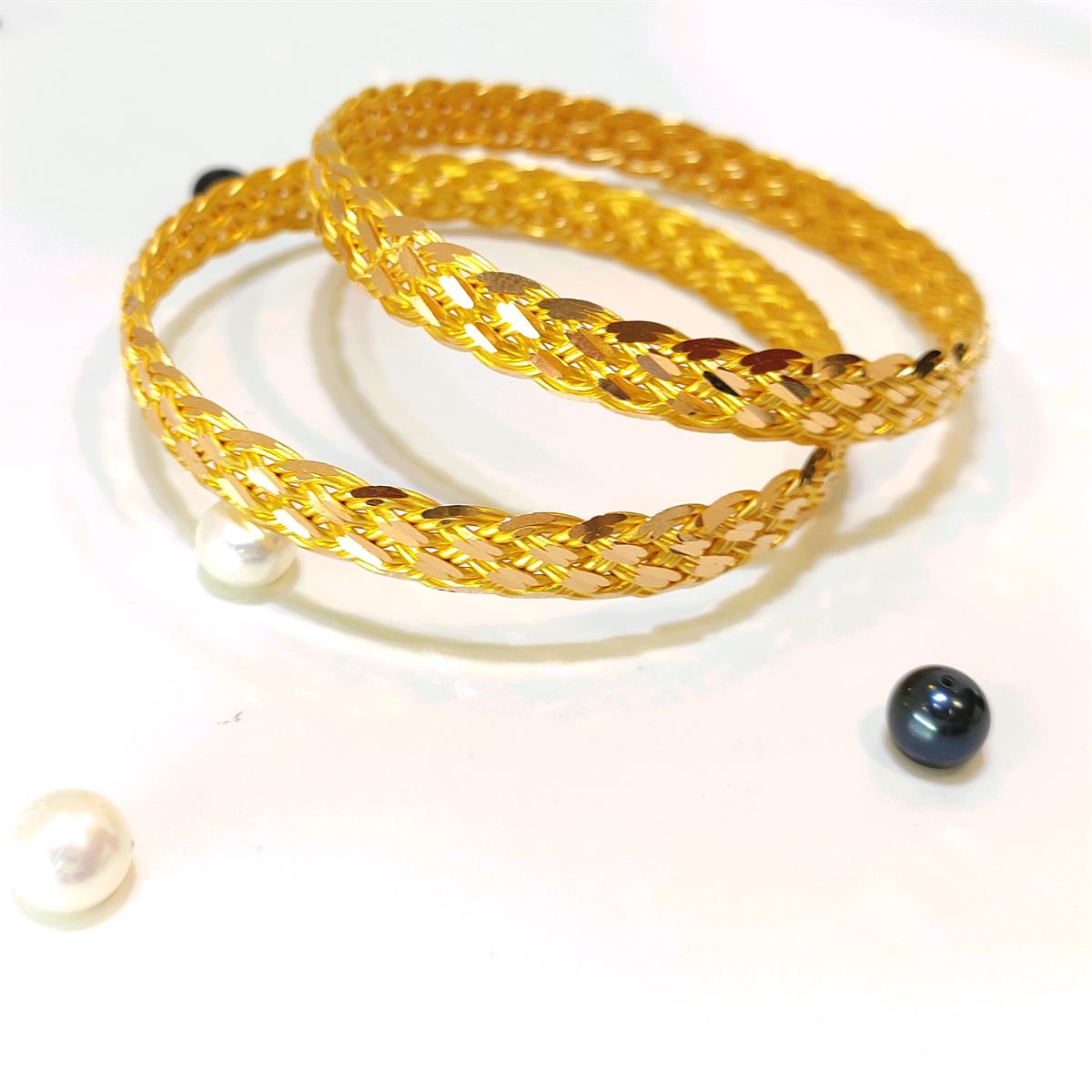 30gr  işçiliksiz Sepet Örgüsü Bilezik 22 Ayar Altın Yatırım ve Tasarruf İçin