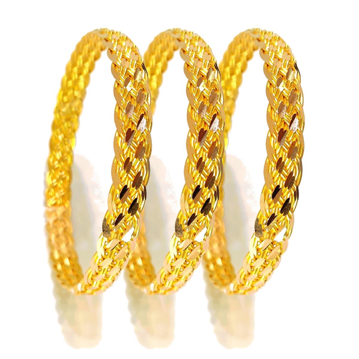 30gr  işçiliksiz Sepet Örgüsü Bilezik 22 Ayar Altın Yatırım ve Tasarruf İçin