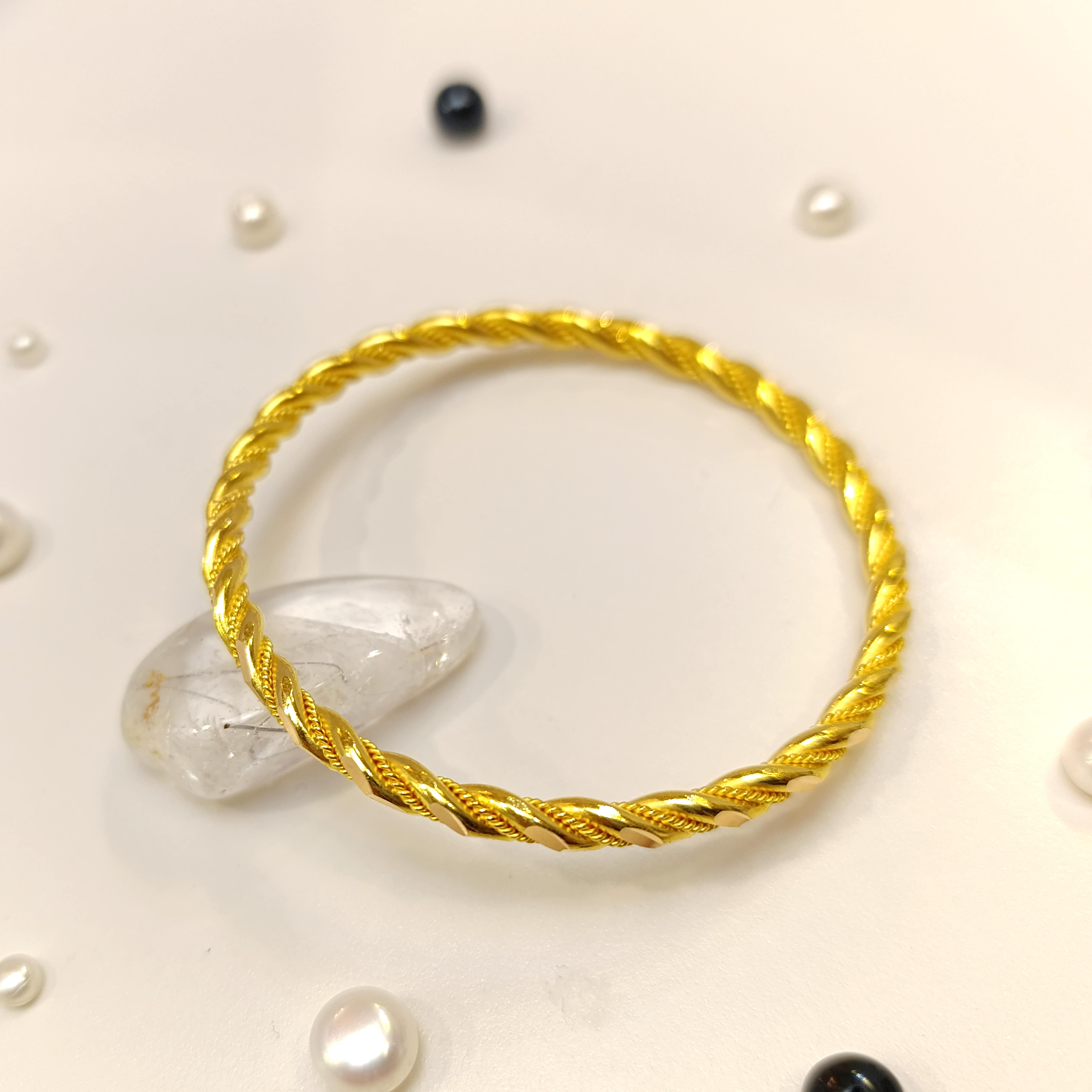 30gr  işçiliksiz Burma Bilezik 22 Ayar Altın Yatırım ve Tasarruf 