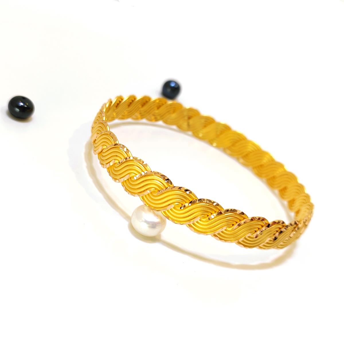 30gr İşçiliksiz On Telli Kenarı Kalemli Burma Bilezik 22 Ayar Tasarruf ve Yatırım