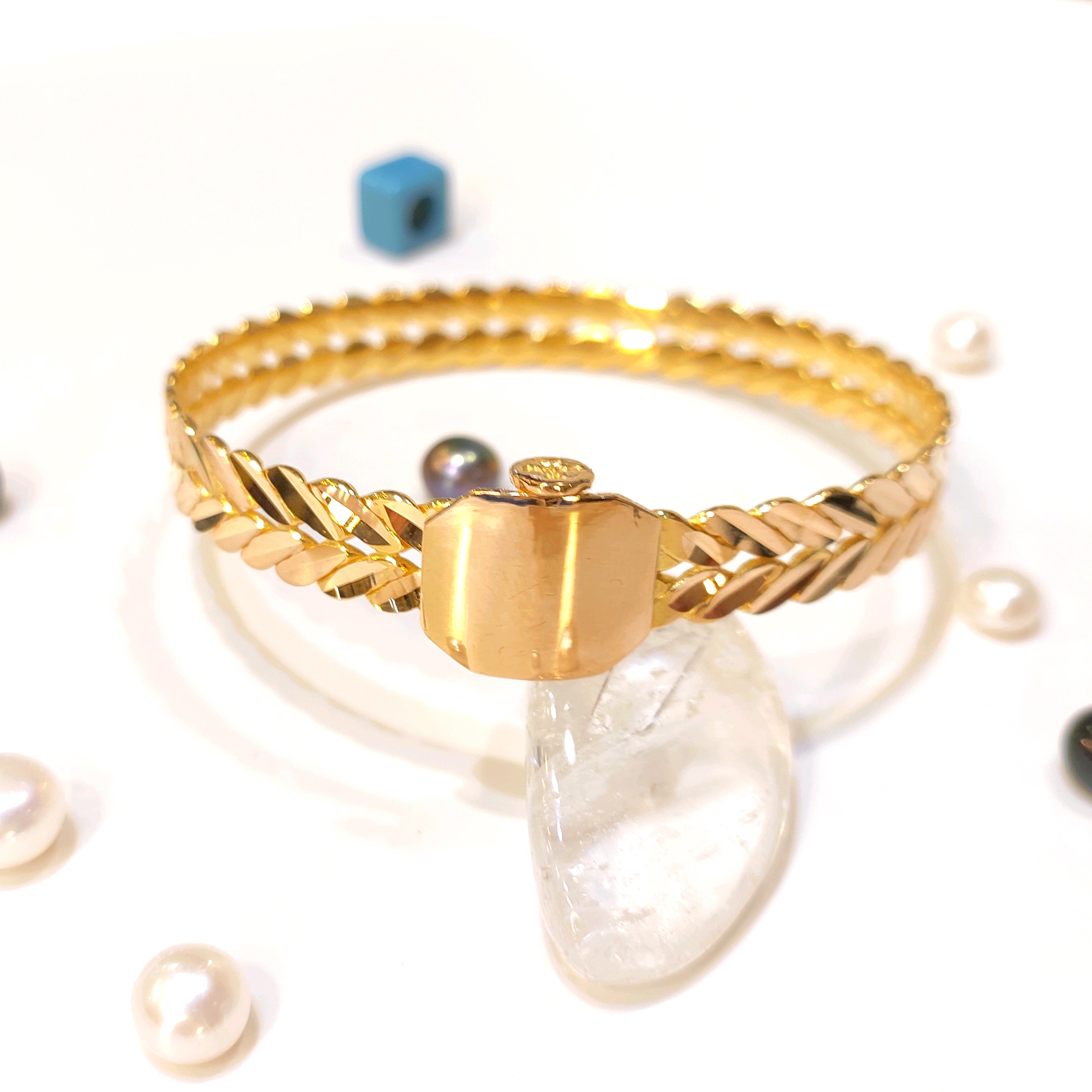 30gr Kilitli Başak İşçiliksiz Bilezik 22 Ayar Altın  Yatırım ve Tasarruf İçin