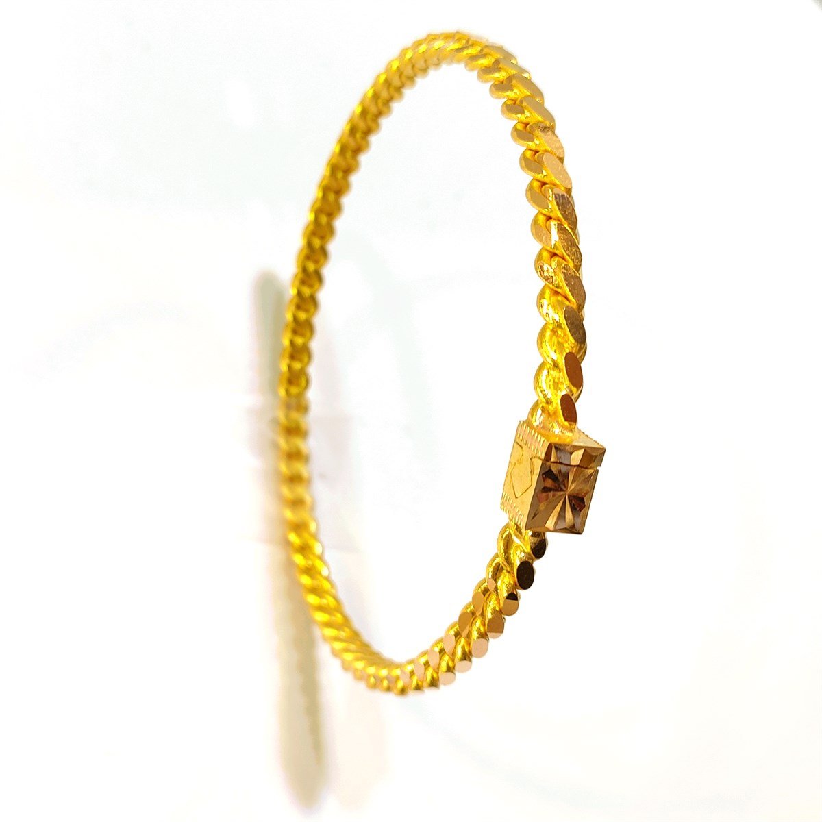 30gr Kilitli Mersin İşçiliksiz Bilezik 22 Ayar Altın