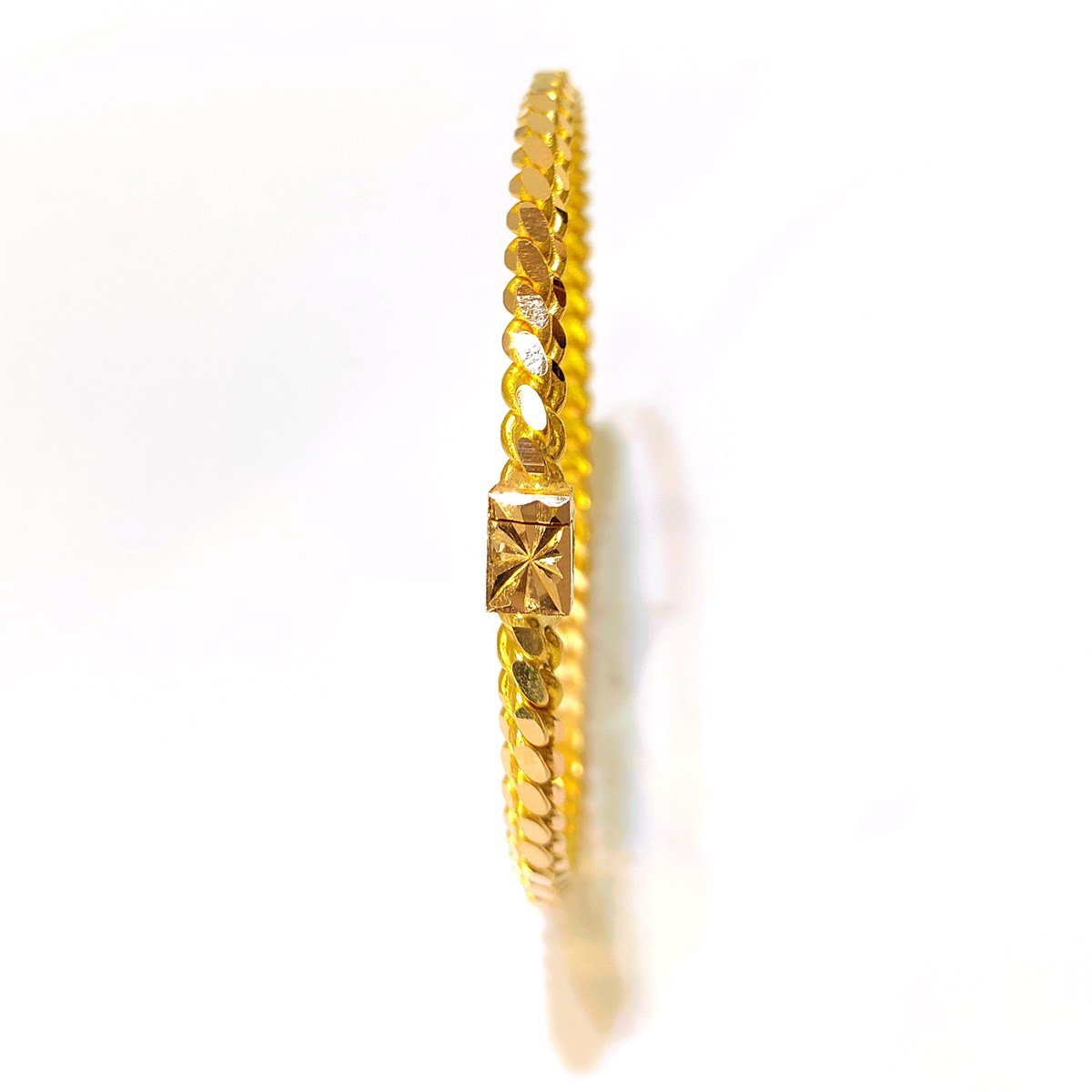 30gr Kilitli Mersin İşçiliksiz Bilezik 22 Ayar Altın